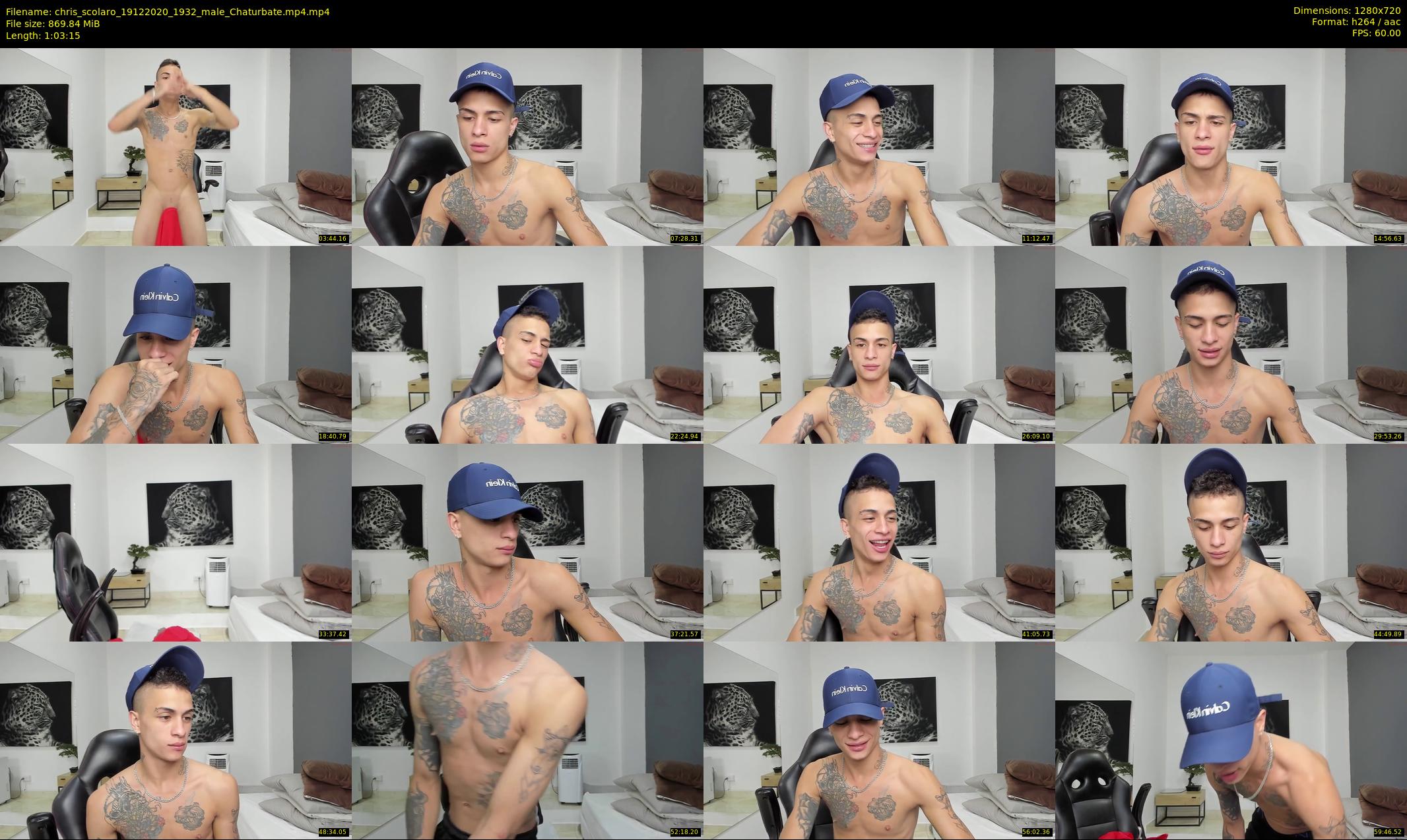 chris_scolaro — 64 minute Chaturbate male cam show recording, 720p, Dec 19, 2020