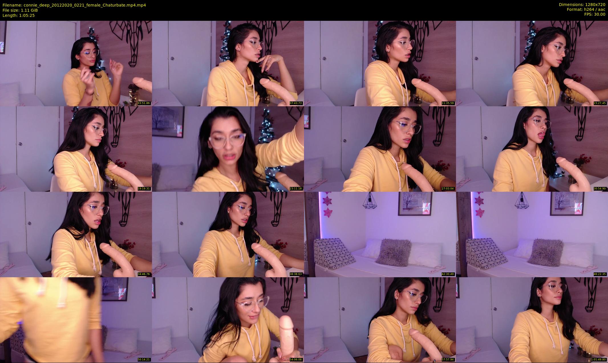connie_deep — 66 minute Chaturbate female cam show recording, 720p, Dec 20, 2020