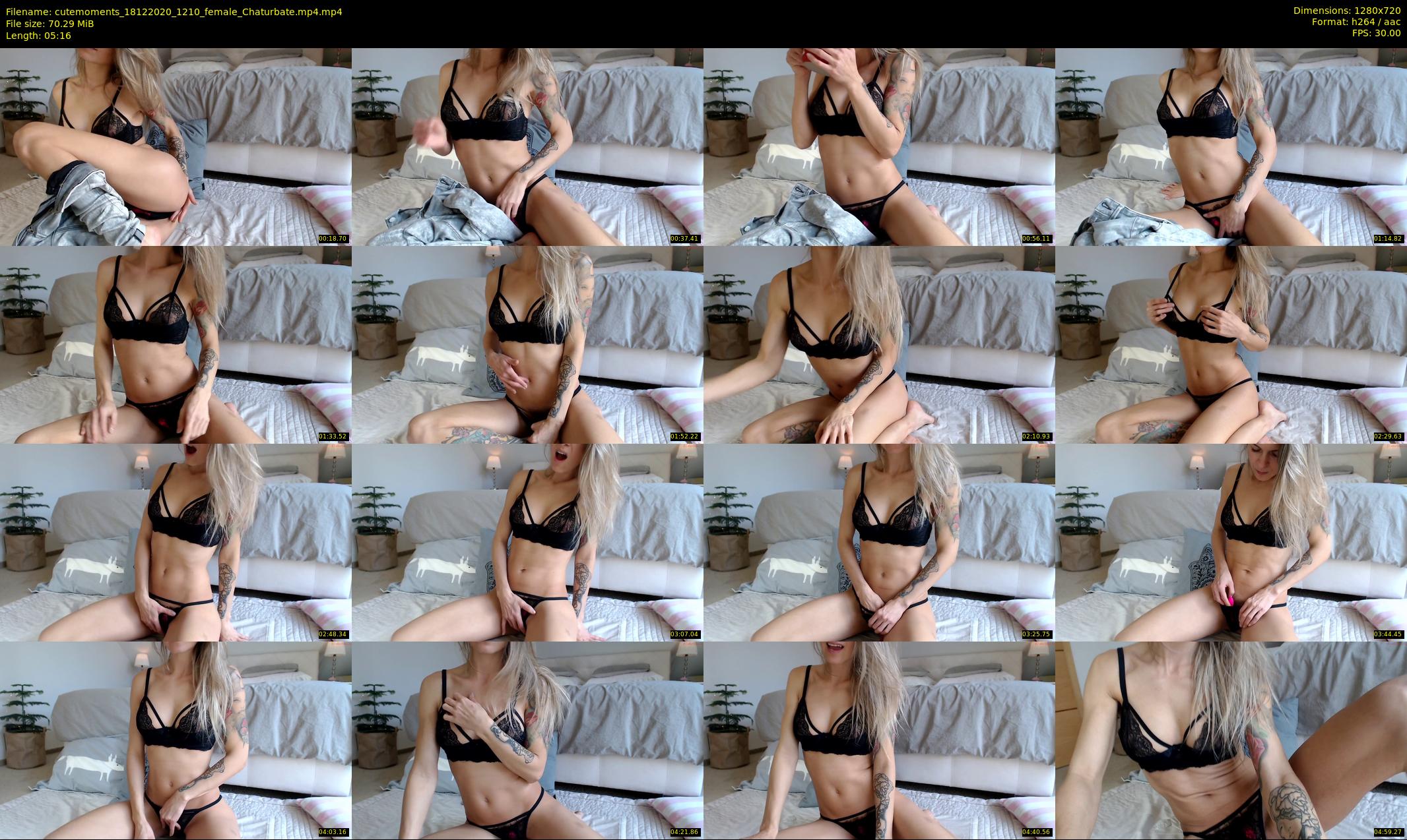 cutemoments — 6 minute Chaturbate female cam show recording, 720p, Dec 18, 2020