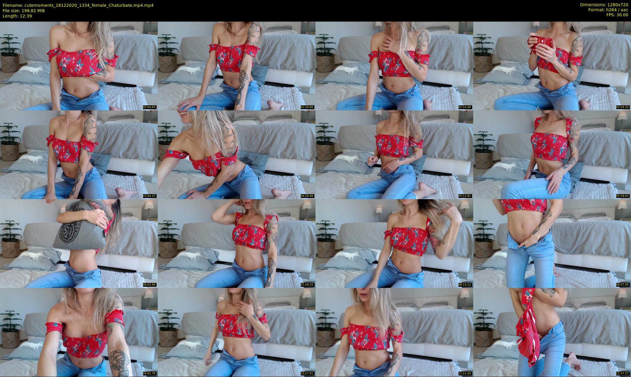 cutemoments — 13 minute Chaturbate female cam show recording, 720p, Dec 18, 2020