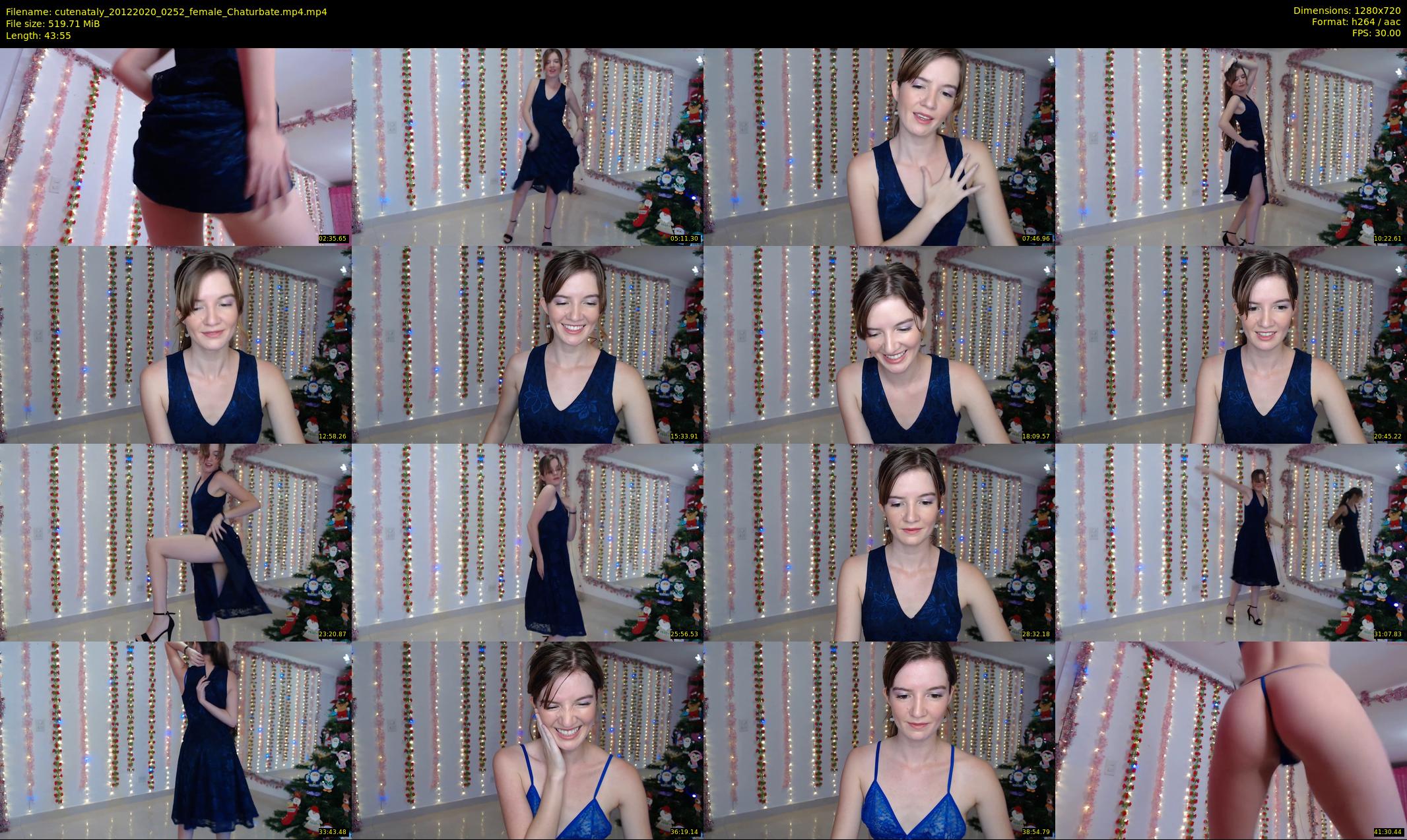 cutenataly — 44 minute Chaturbate female cam show recording, 720p, Dec 20, 2020