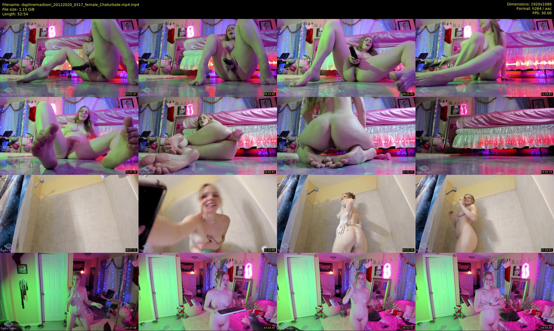 daphnemadison — 53 minute Chaturbate couple cam show recording, 1080p, Dec 20, 2020