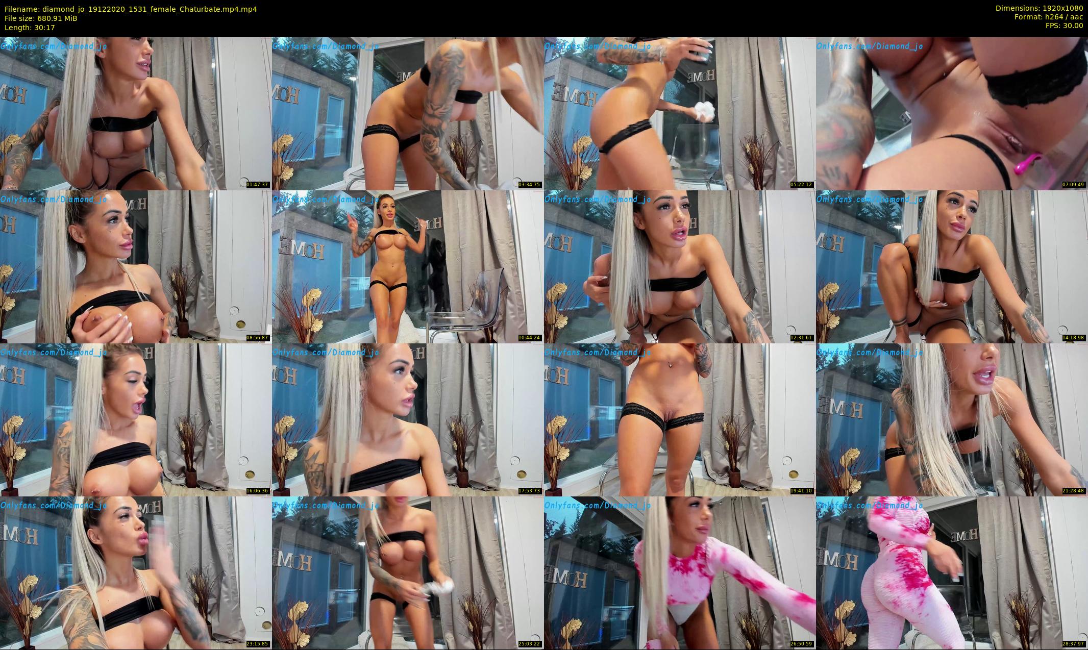 diamond_jo — 31 minute Chaturbate female cam show recording, 1080p, Dec 19, 2020