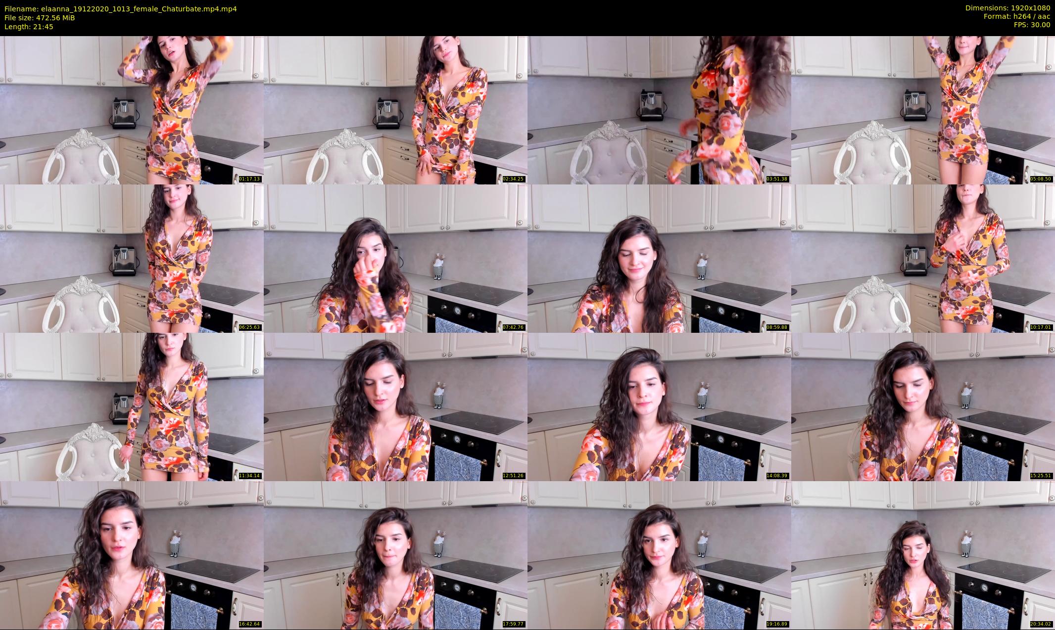 elaanna — 22 minute Chaturbate female cam show recording, 1080p, Dec 19, 2020