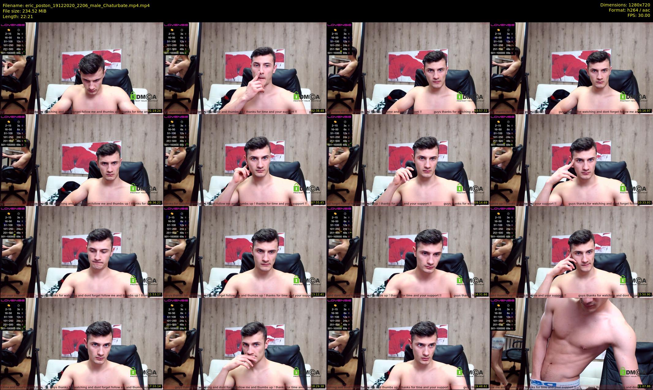 eric_poston — 23 minute Chaturbate male cam show recording, 720p, Dec 19, 2020
