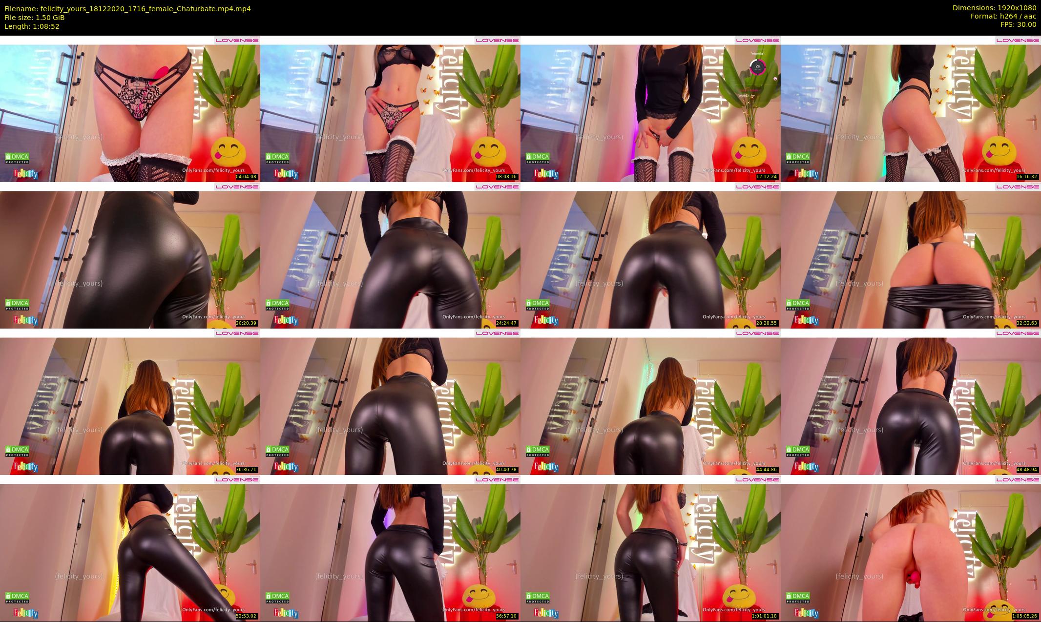 felicity_yours — 69 minute Chaturbate female cam show recording, 1080p, Dec 18, 2020