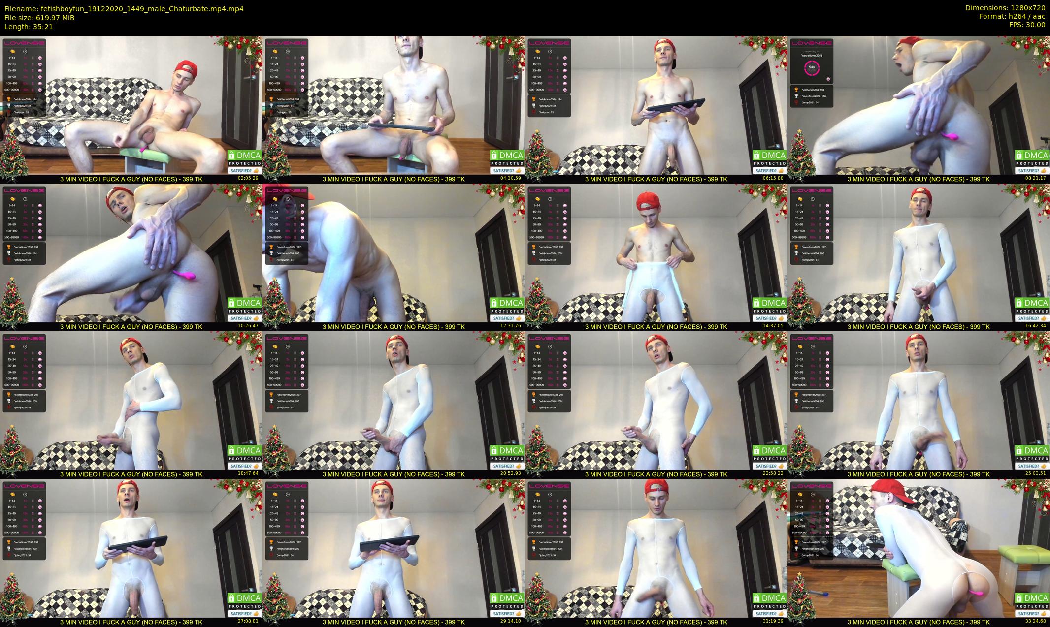 fetishboyfun — 36 minute Chaturbate male cam show recording, 720p, Dec 19, 2020
