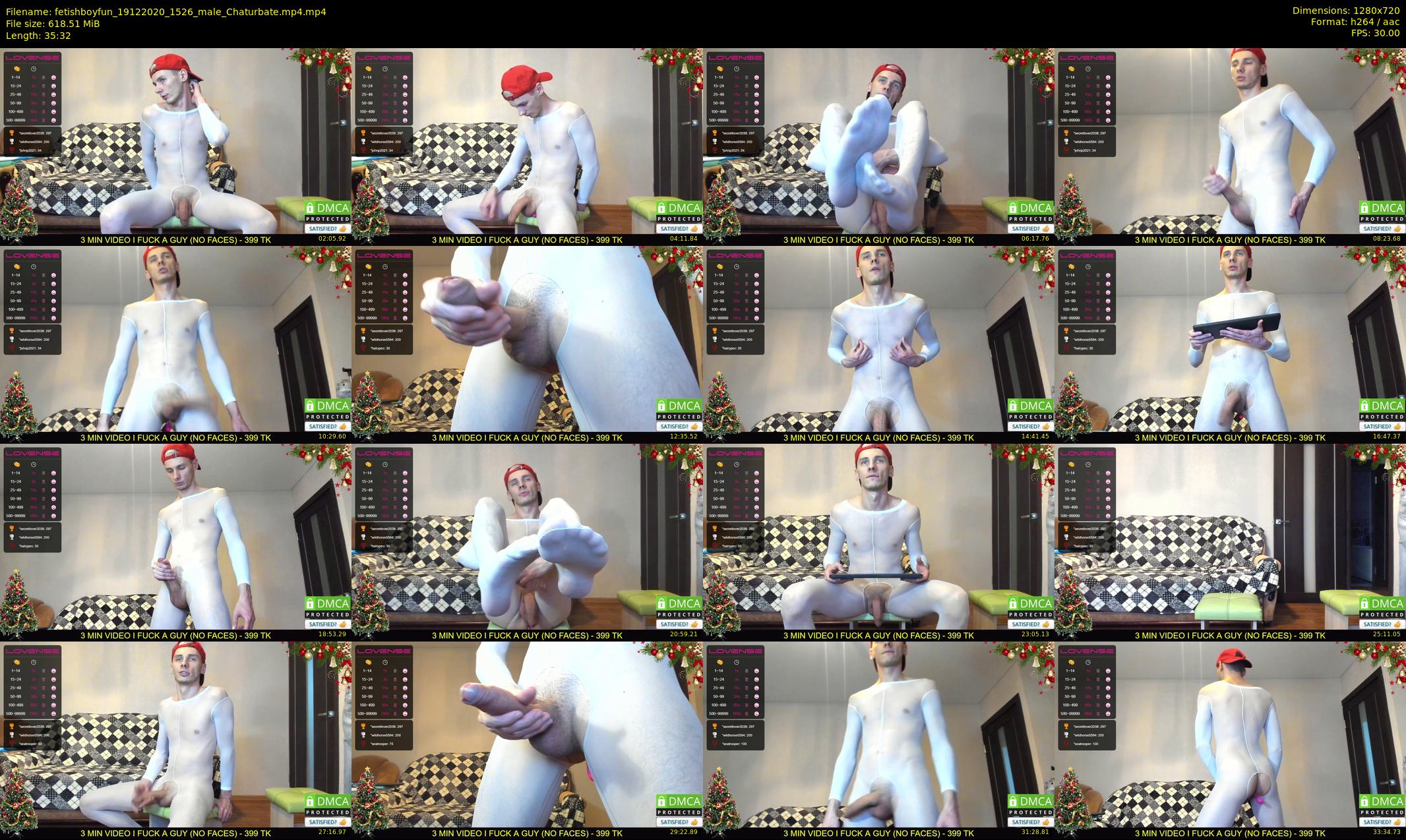 fetishboyfun — 36 minute Chaturbate male cam show recording, 720p, Dec 19, 2020