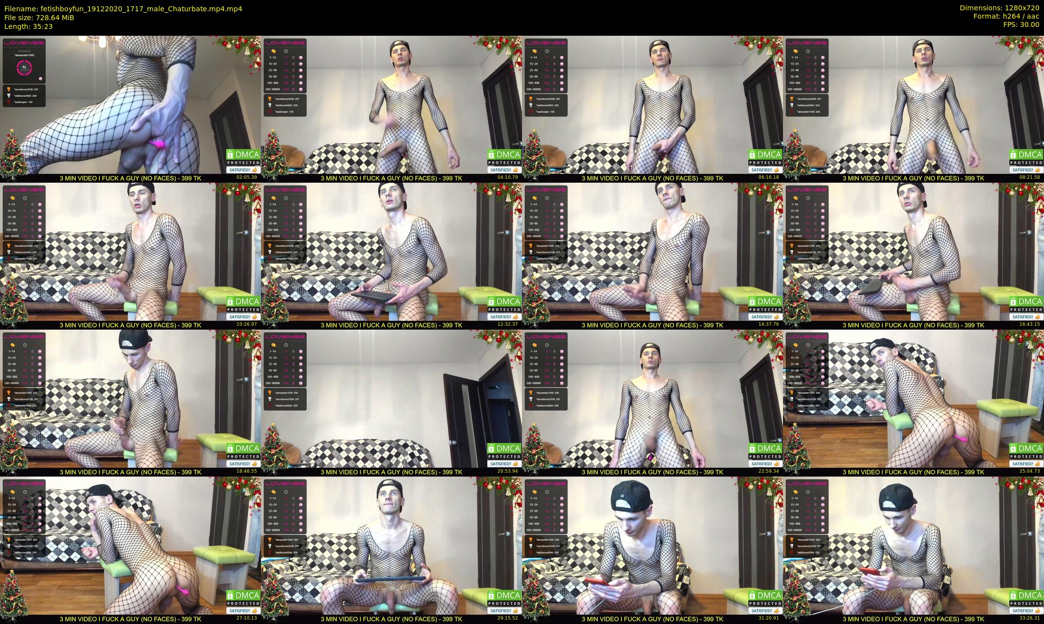 fetishboyfun — 36 minute Chaturbate male cam show recording, 720p, Dec 19, 2020