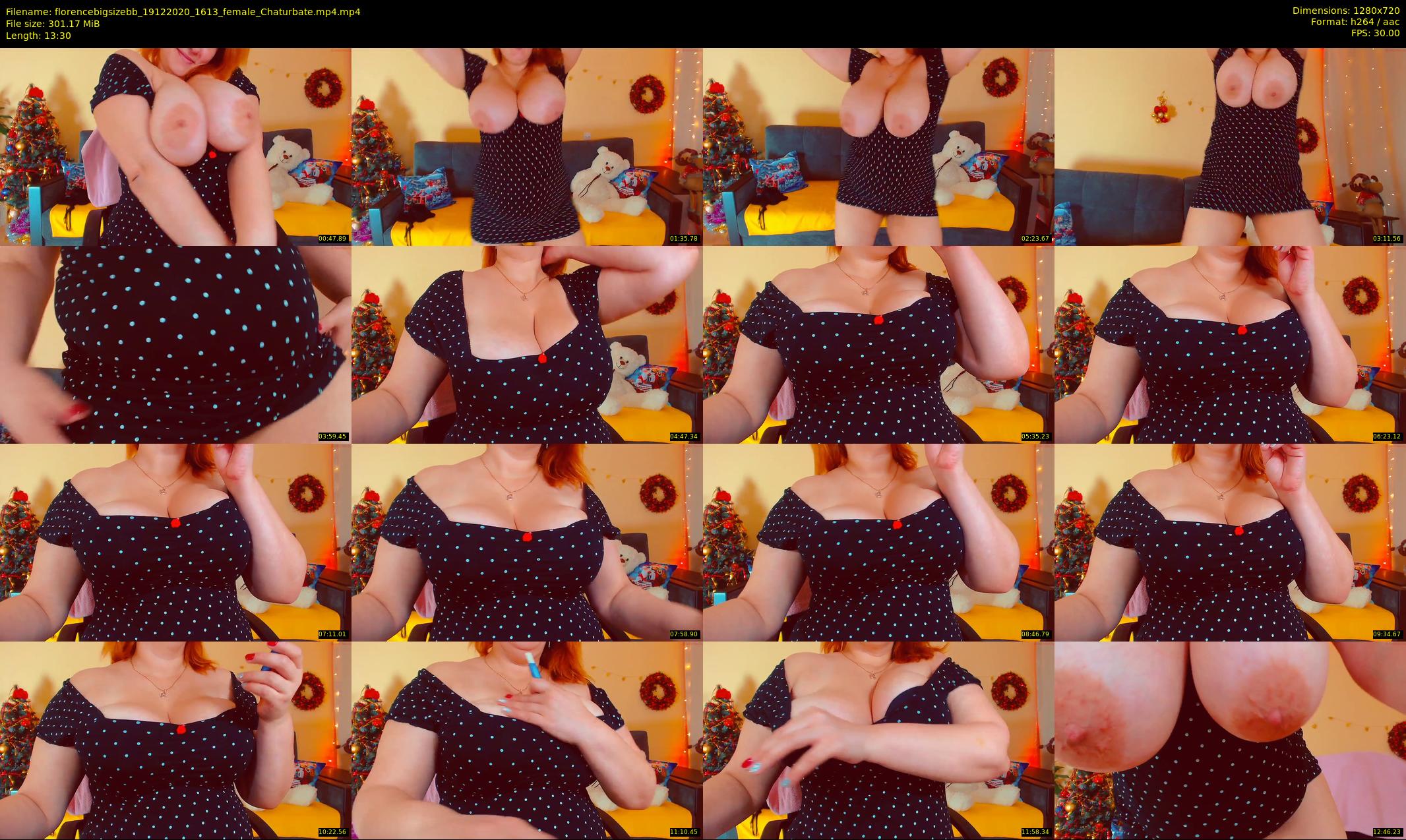 florencebigsizebb — 14 minute Chaturbate female cam show recording, 720p, Dec 19, 2020
