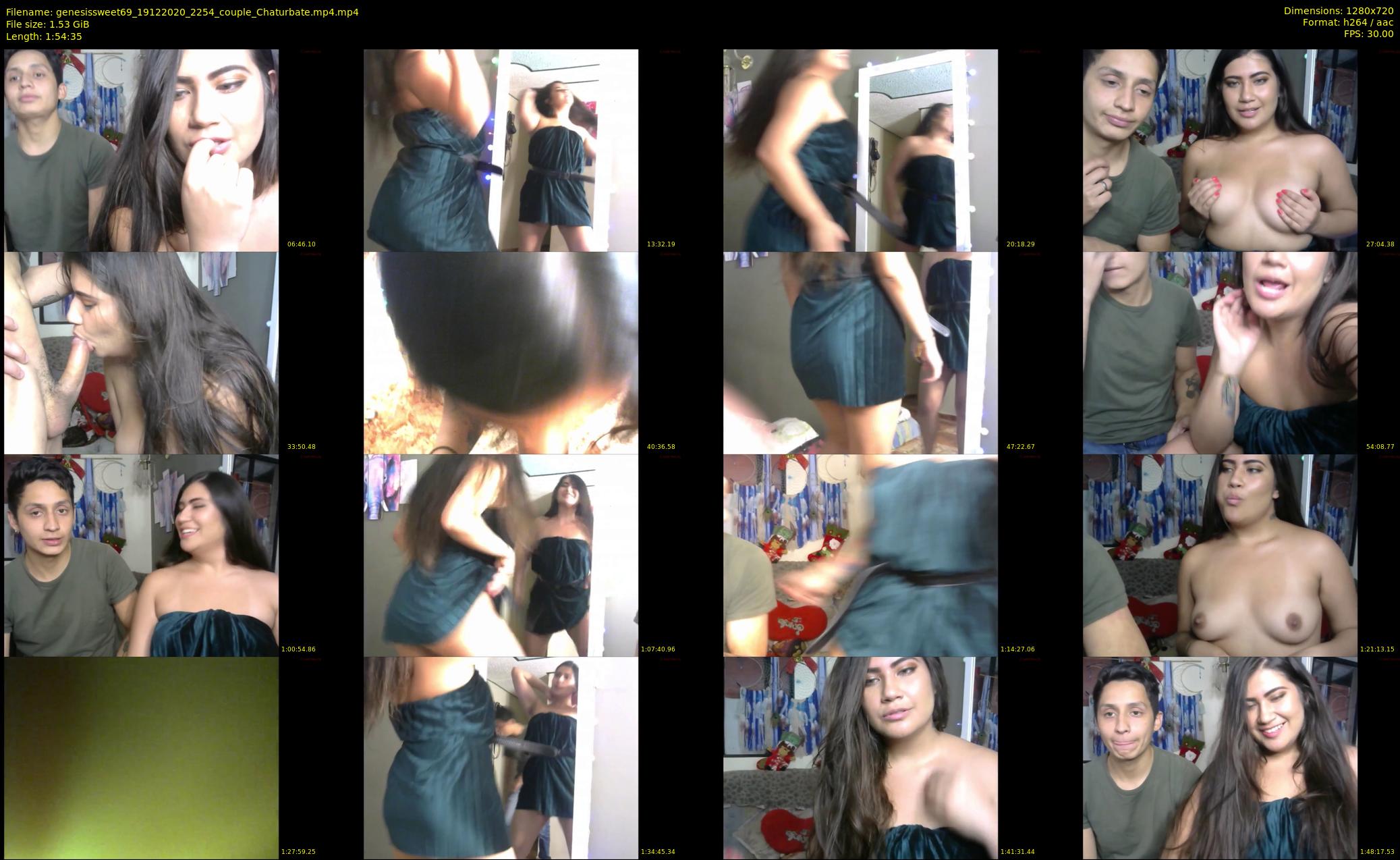 genesissweet69 — 115 minute Chaturbate couple cam show recording, 720p, Dec 19, 2020
