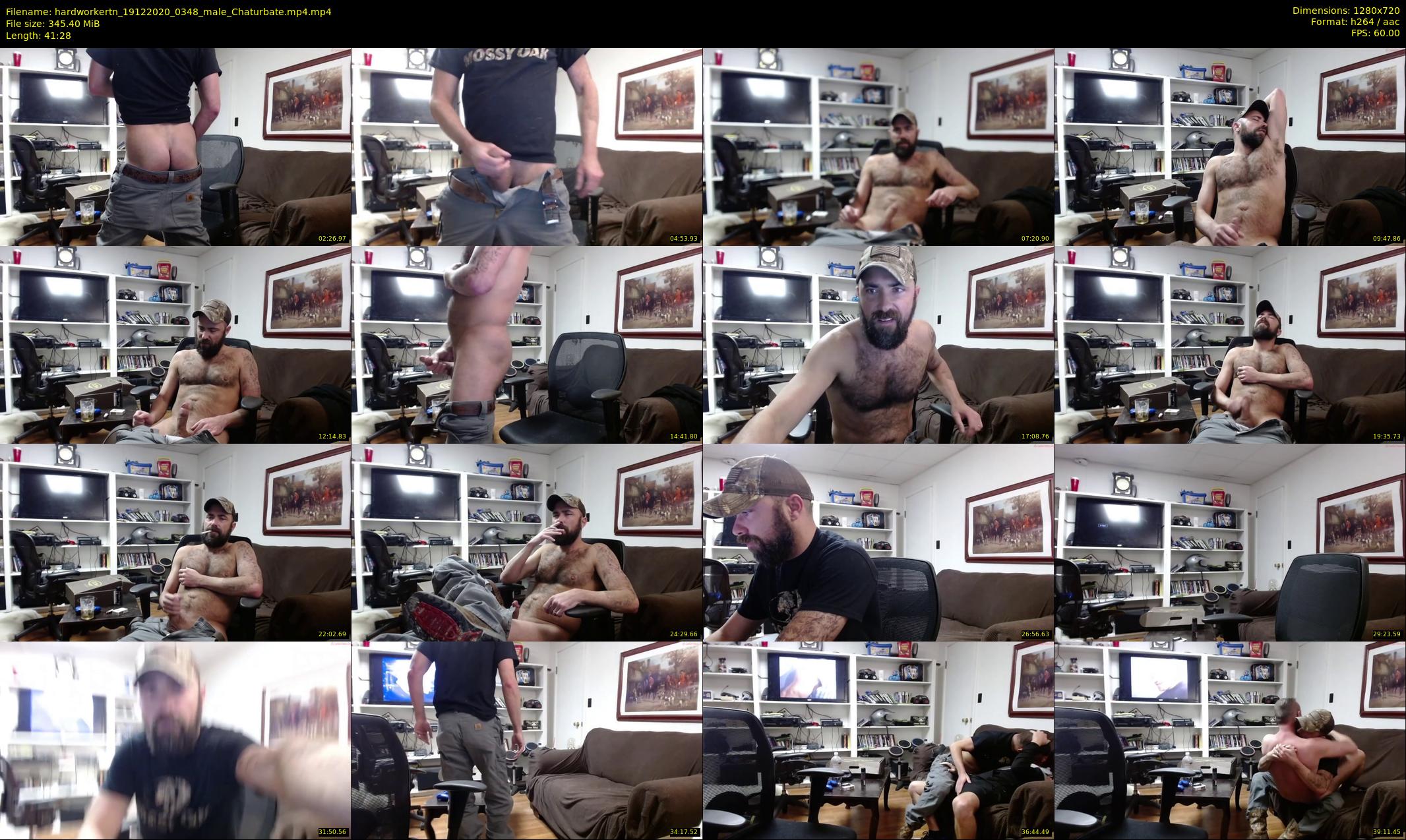 hardworkertn — 42 minute Chaturbate male cam show recording, 720p, Dec 19, 2020