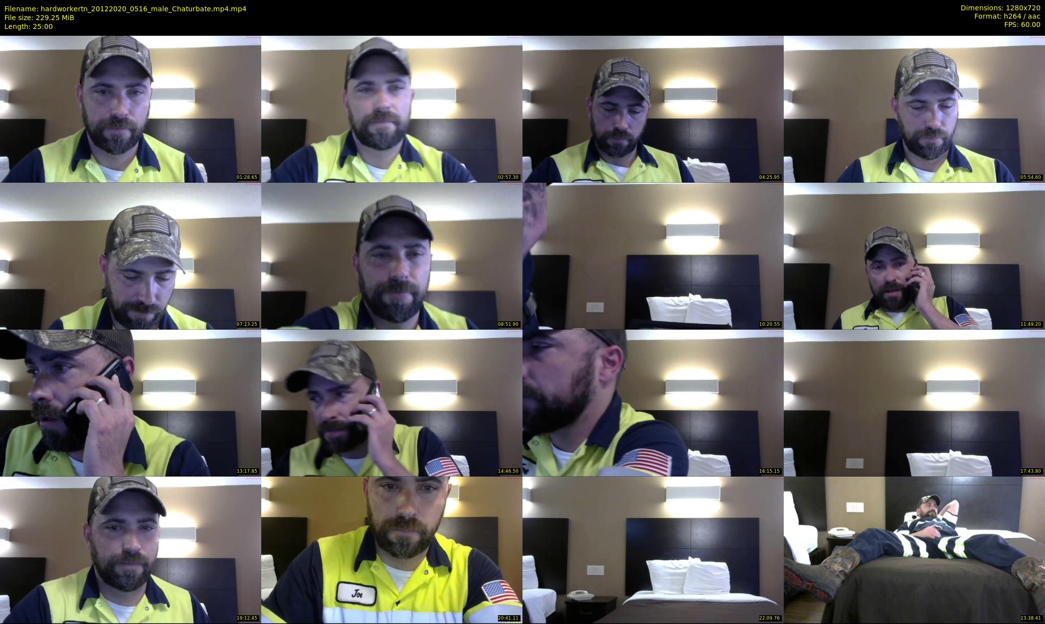 hardworkertn — 25 minute Chaturbate male cam show recording, 720p, Dec 20, 2020