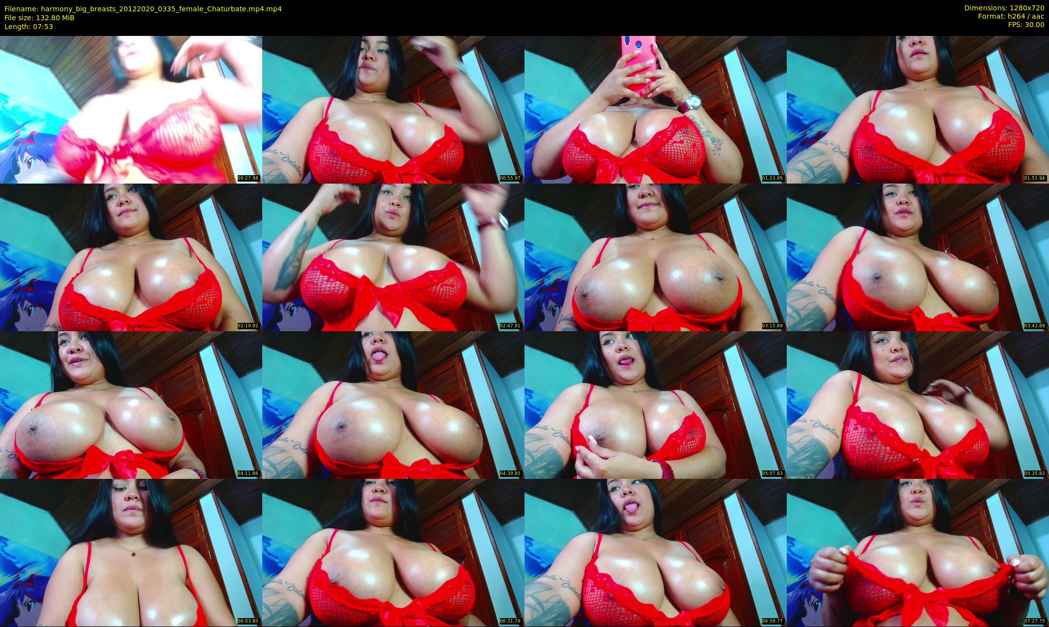 harmony_big_breasts — 8 minute Chaturbate female cam show recording, 720p, Dec 20, 2020