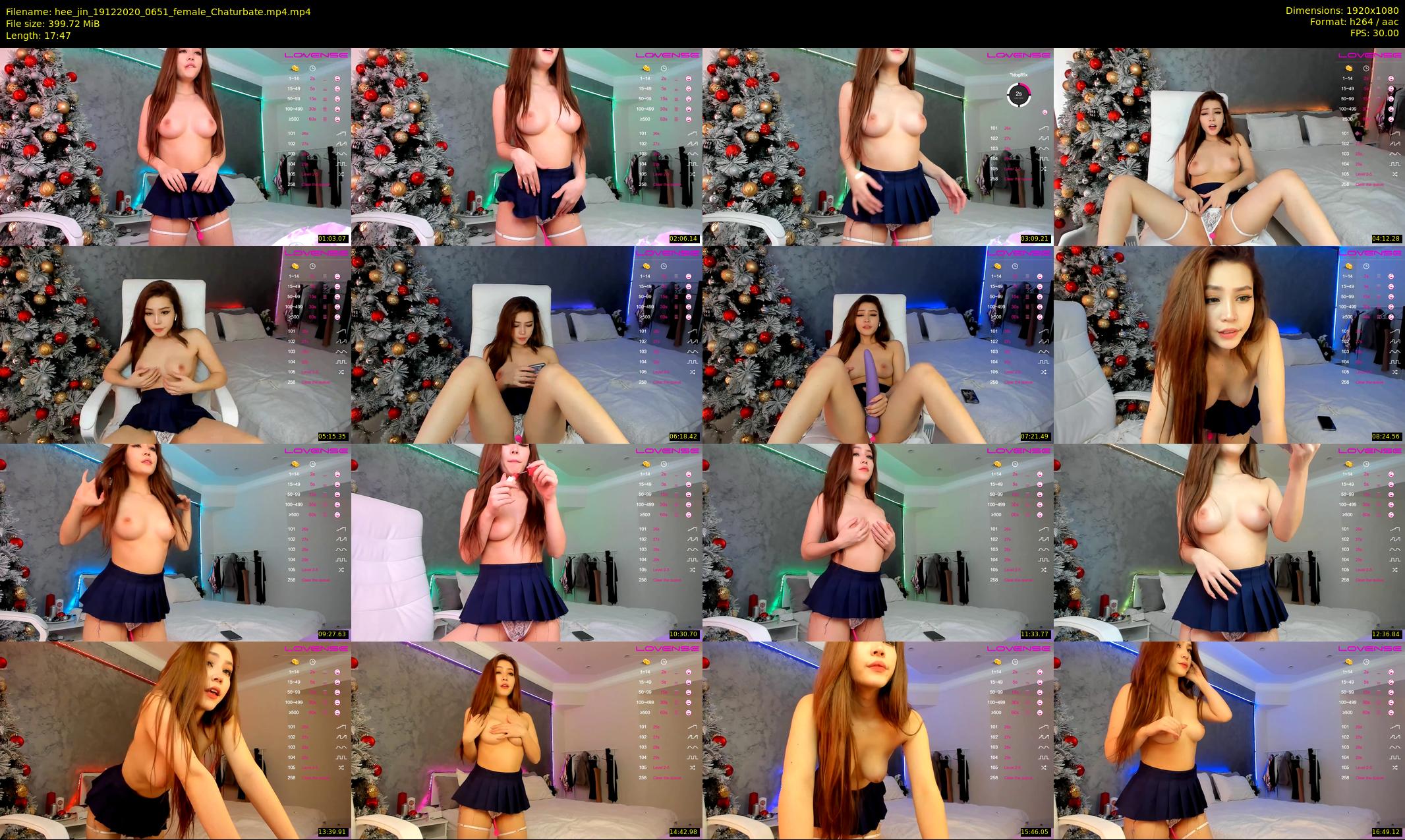 hee_jin — 18 minute Chaturbate female cam show recording, 1080p, Dec 19, 2020