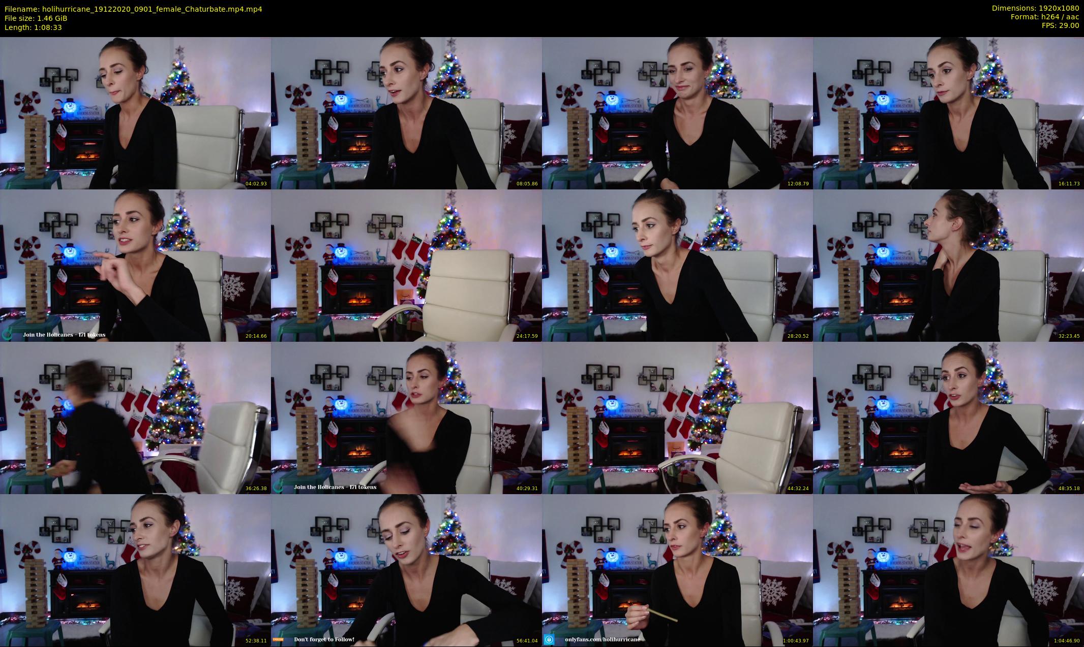 holihurricane — 69 minute Chaturbate female cam show recording, 1080p, Dec 19, 2020