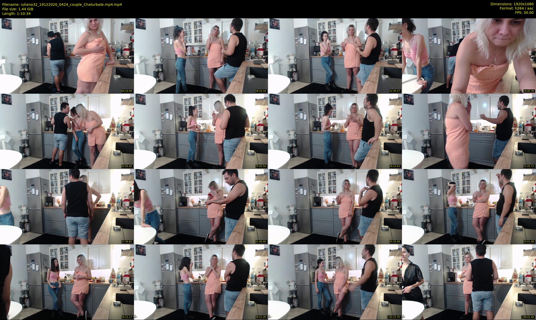 iuliana32 — 71 minute Chaturbate couple cam show recording, 1080p, Dec 19, 2020