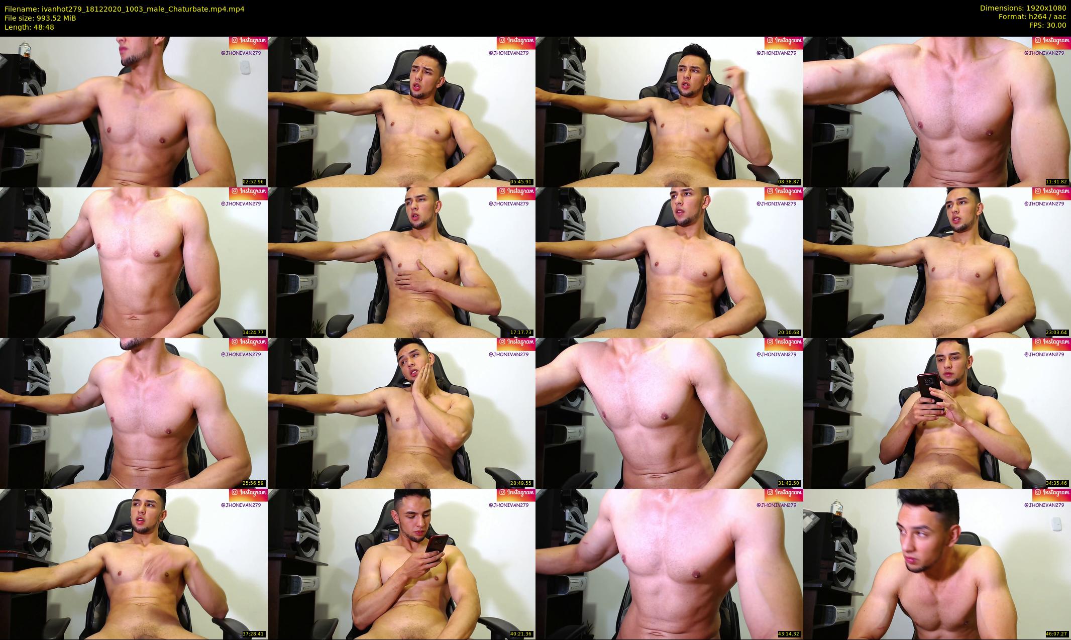 ivanhot279 — 49 minute Chaturbate male cam show recording, 1080p, Dec 18, 2020