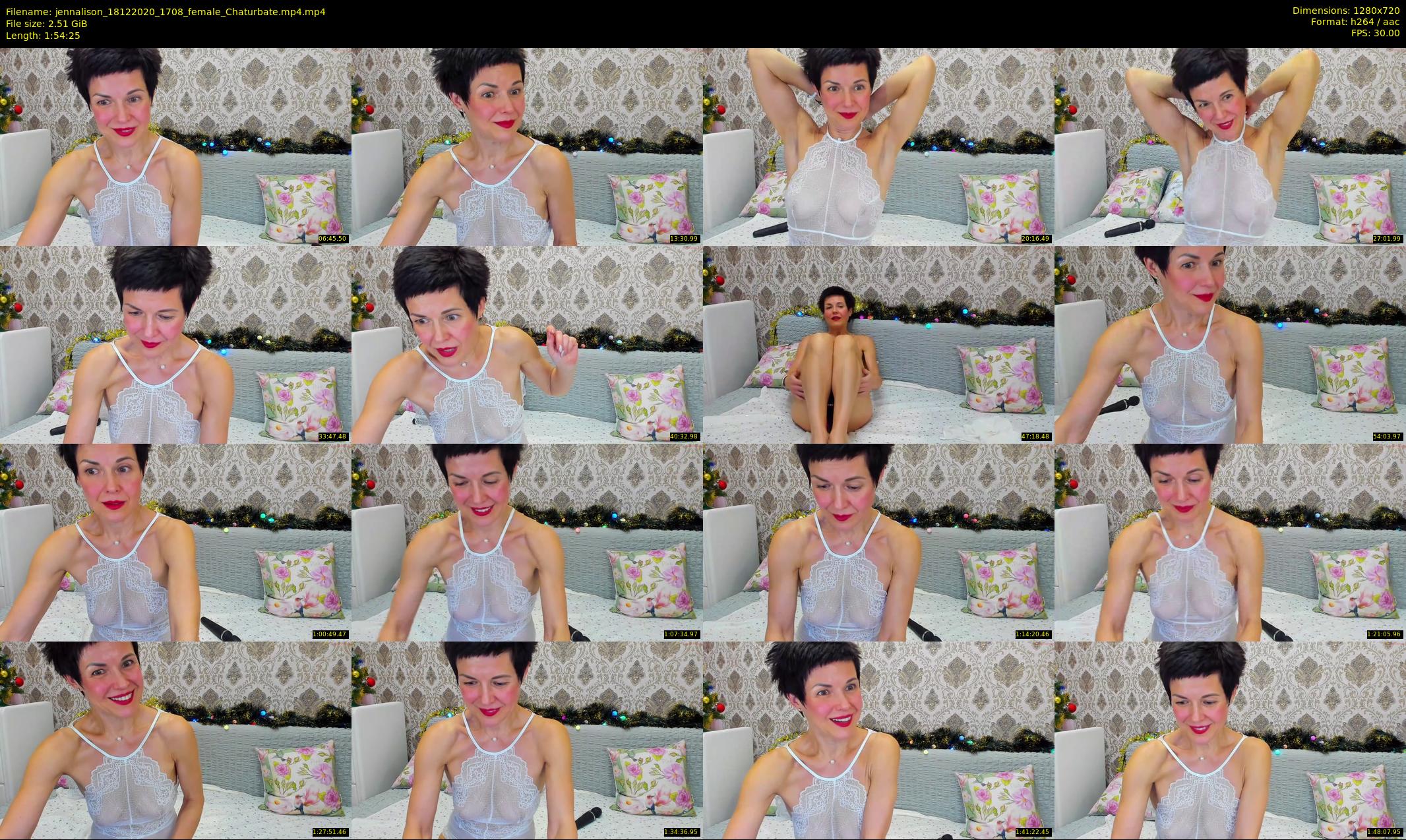 jennalison — 115 minute Chaturbate female cam show recording, 720p, Dec 18, 2020