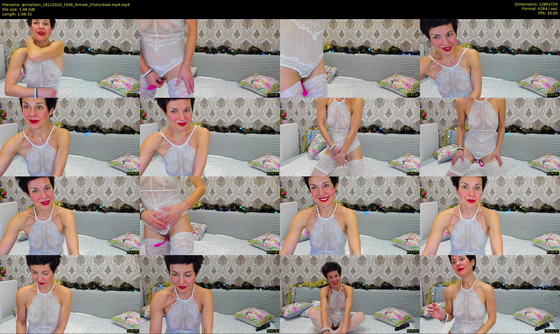 jennalison — 67 minute Chaturbate female cam show recording, 720p, Dec 18, 2020