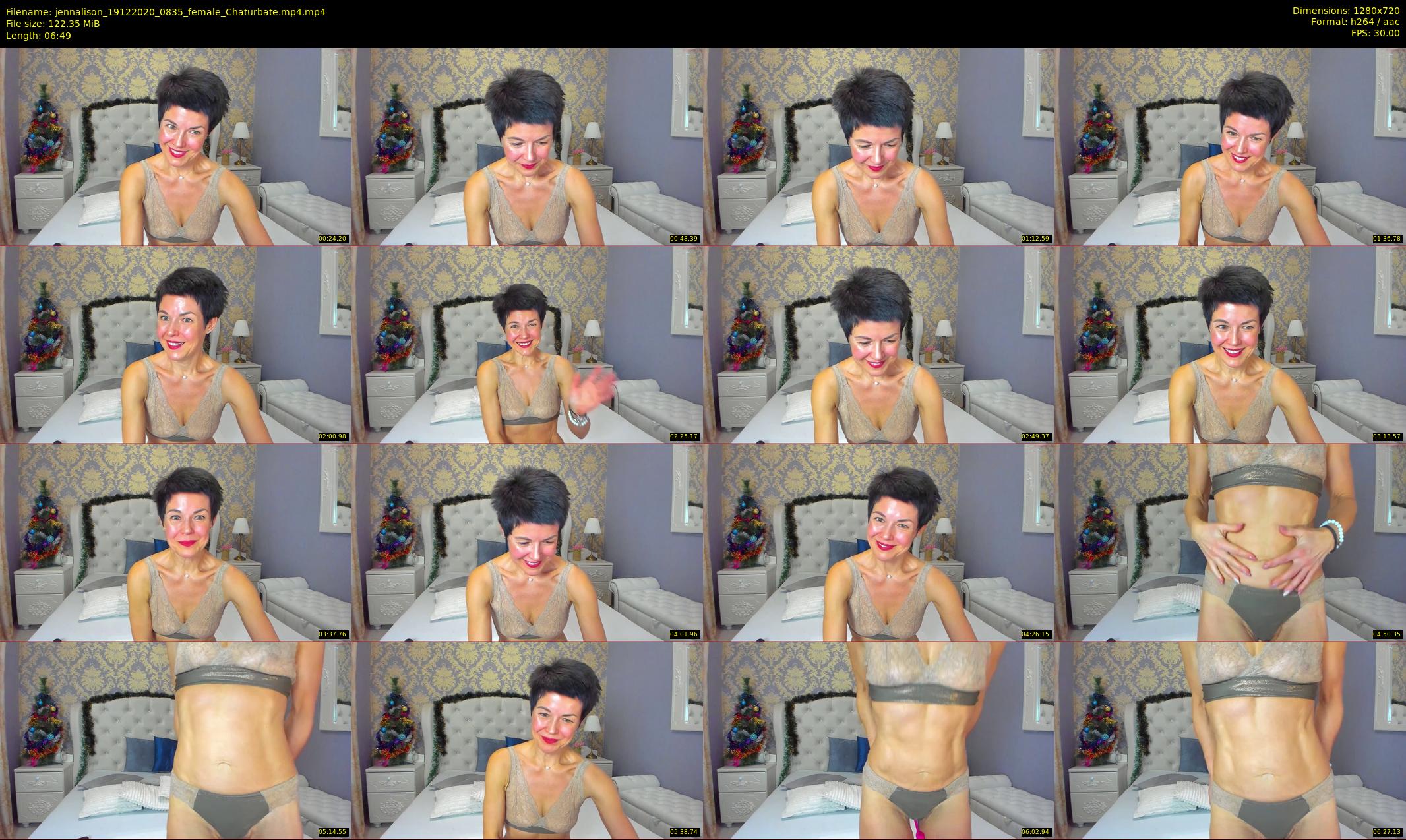 jennalison — 7 minute Chaturbate female cam show recording, 720p, Dec 19, 2020