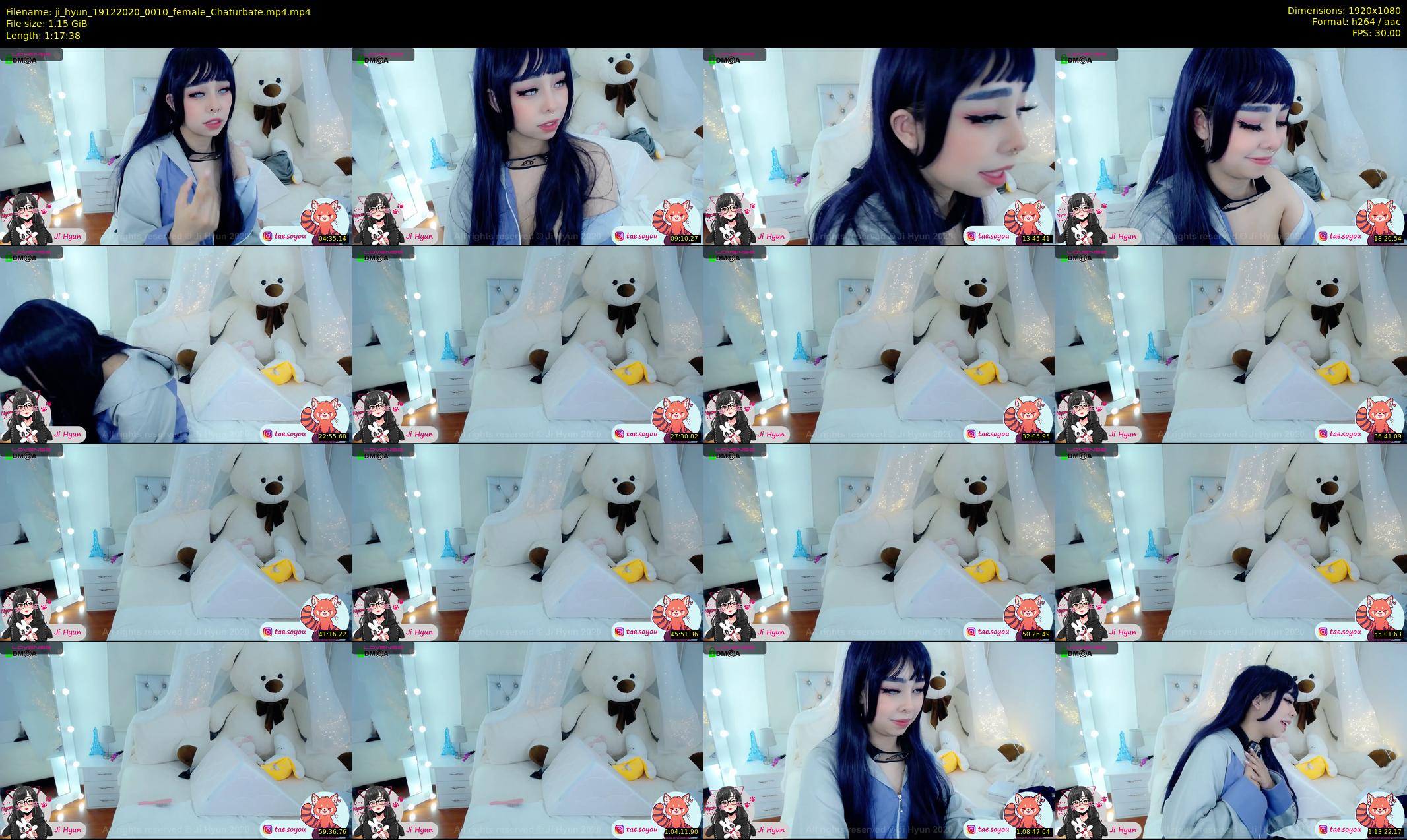 ji_hyun — 78 minute Chaturbate female cam show recording, 1080p, Dec 19, 2020