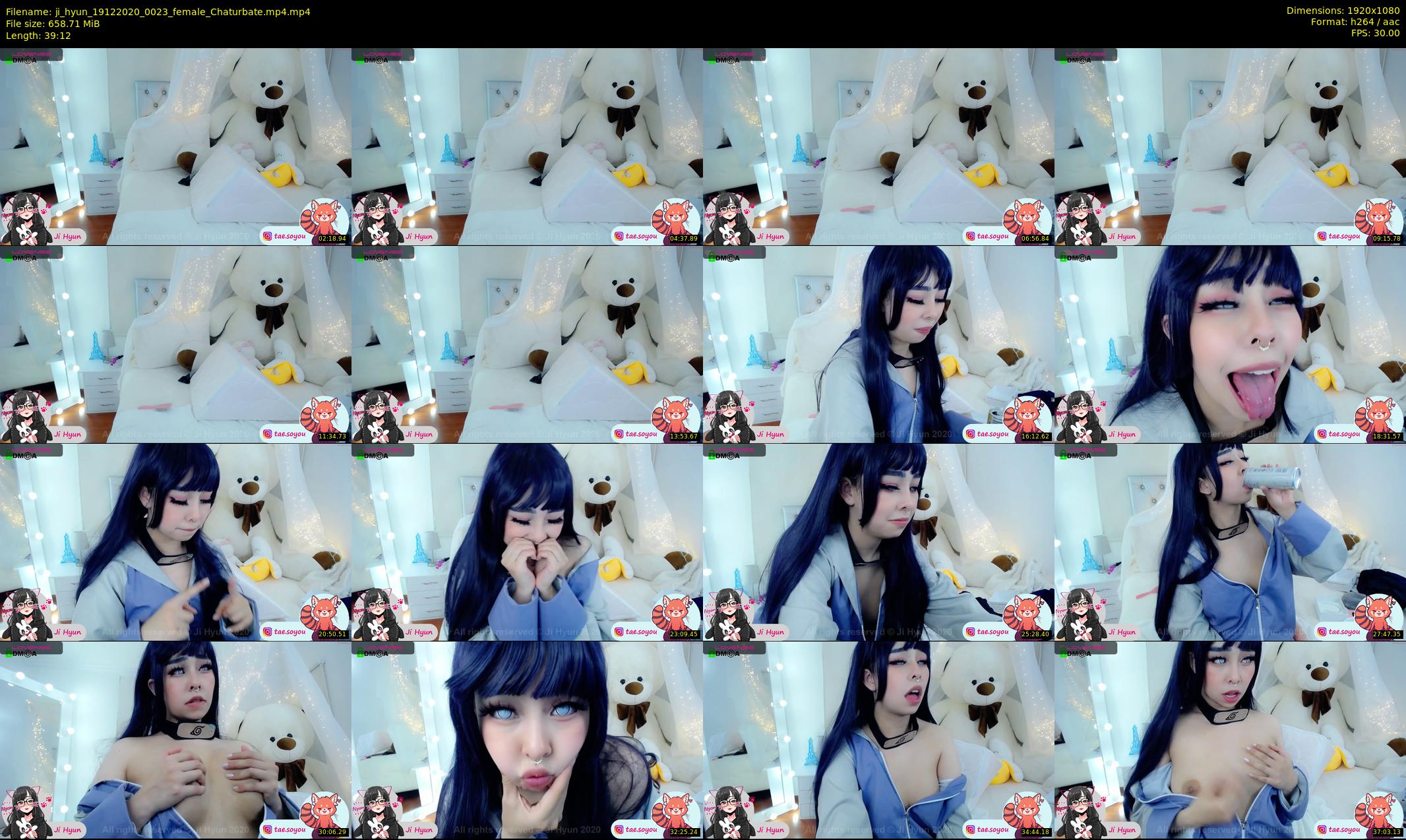 ji_hyun — 40 minute Chaturbate female cam show recording, 1080p, Dec 19, 2020