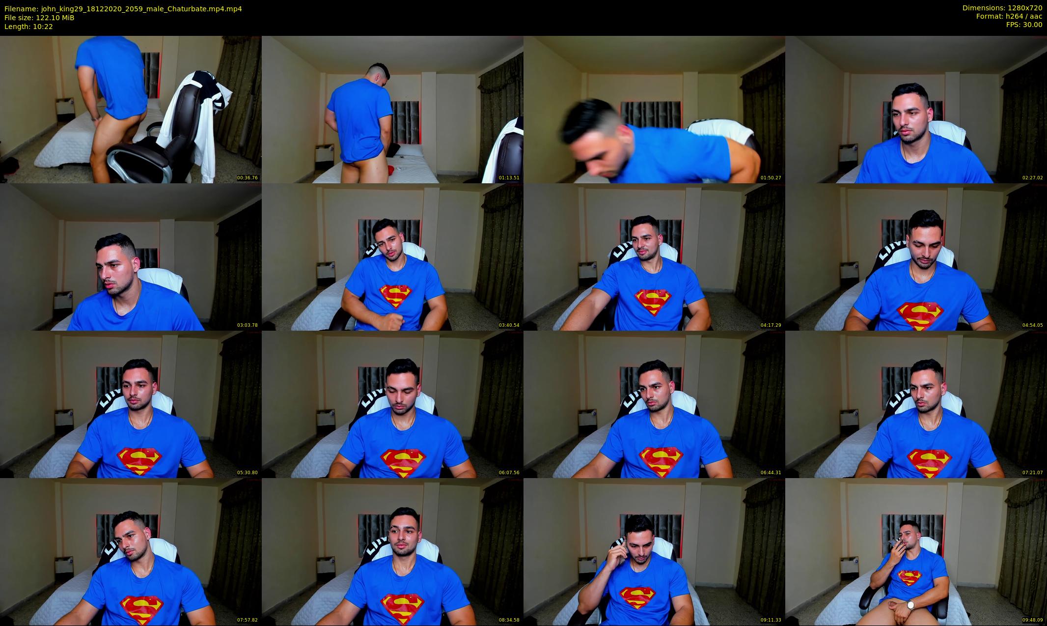 john_king29 — 11 minute Chaturbate male cam show recording, 720p, Dec 18, 2020