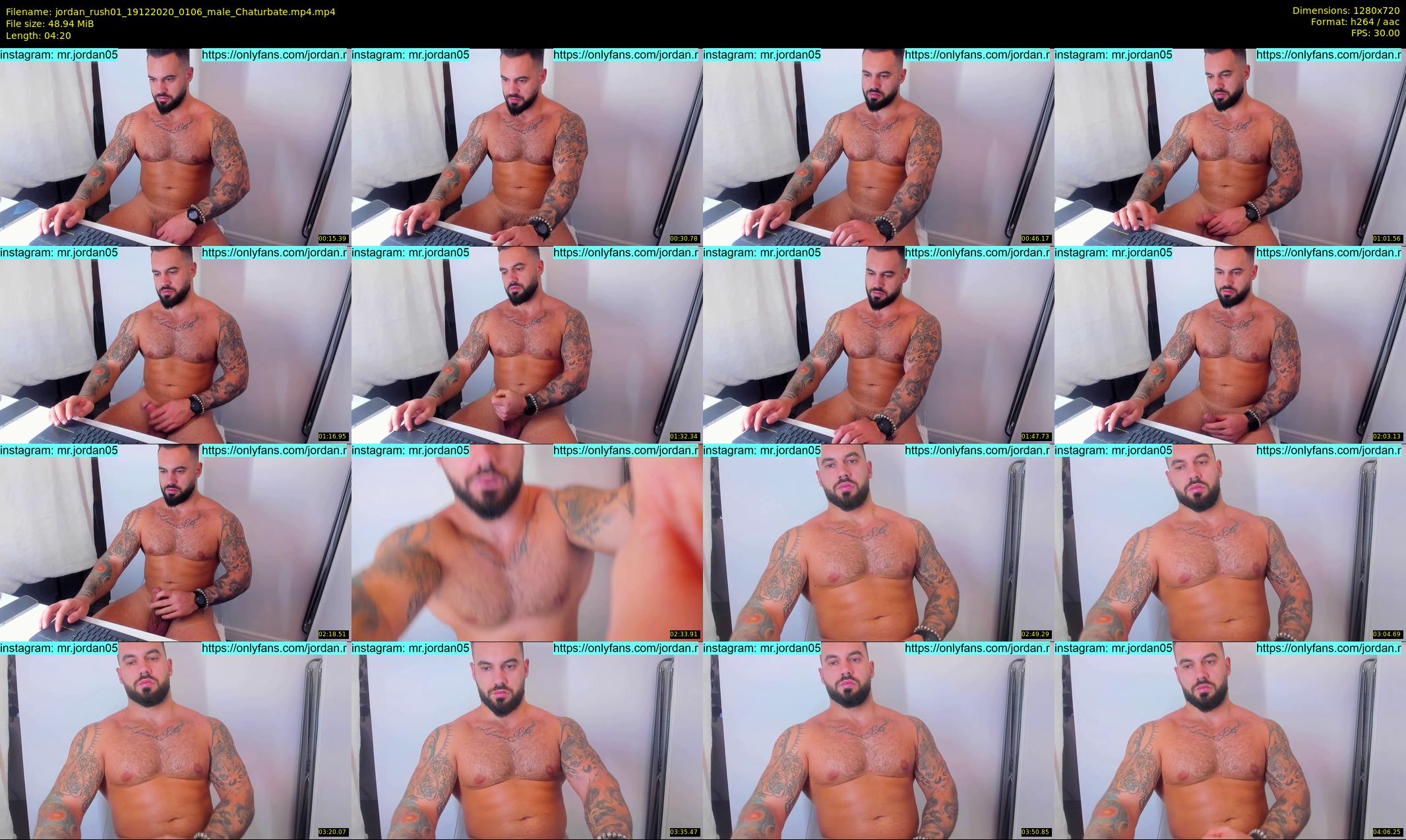 jordan_rush01 — 5 minute Chaturbate male cam show recording, 720p, Dec 19, 2020