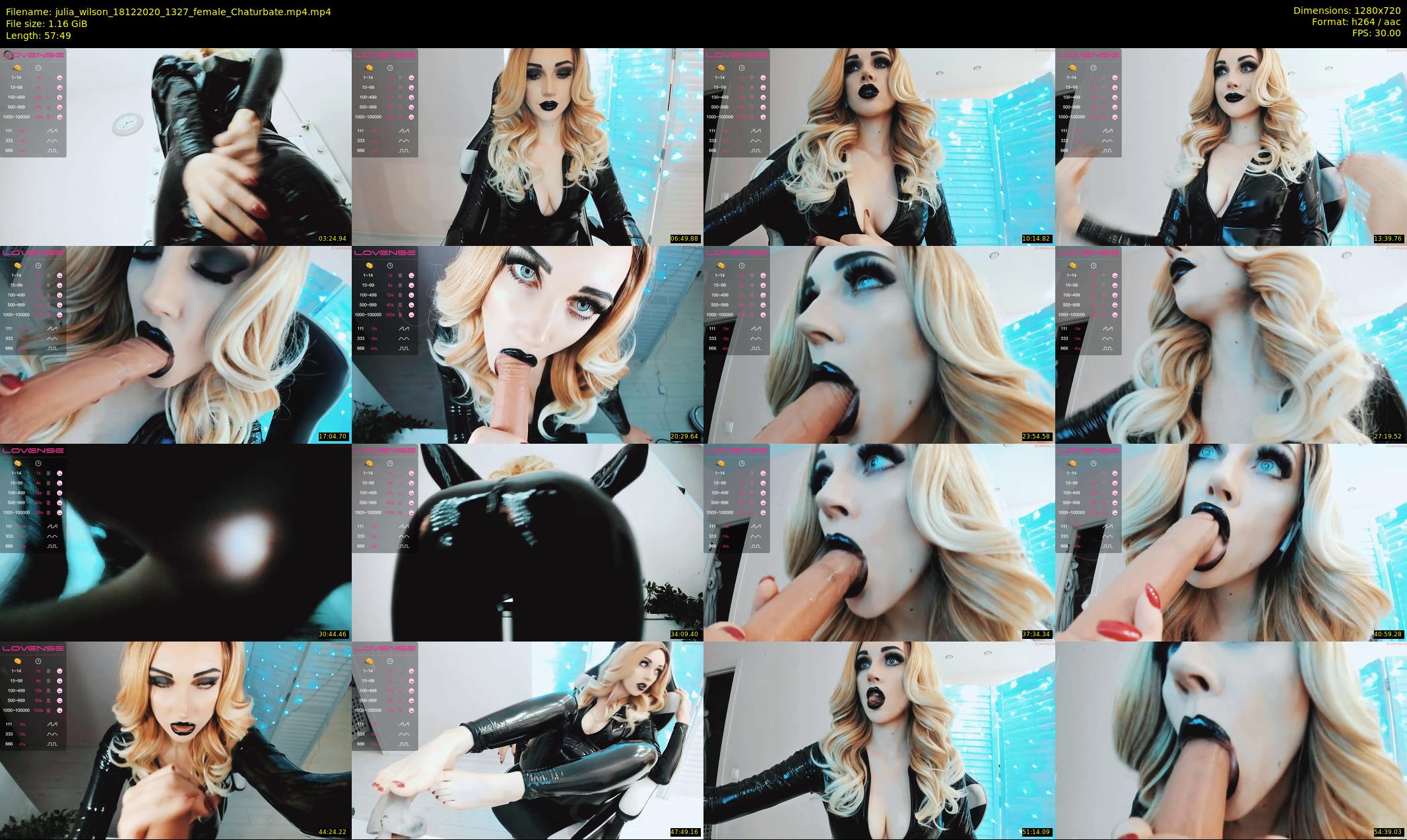julia_wilson — 58 minute Chaturbate female cam show recording, 720p, Dec 18, 2020