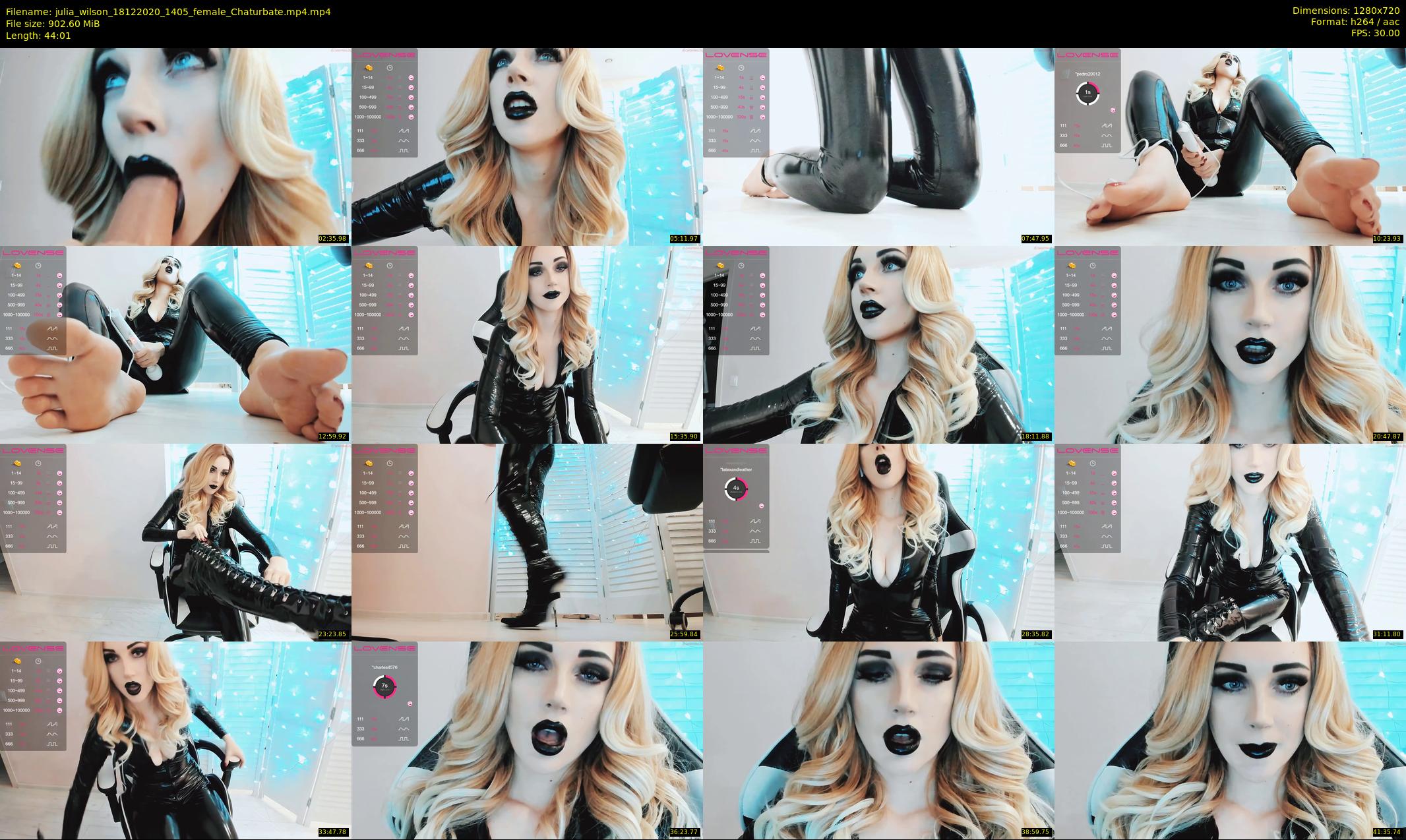 julia_wilson — 45 minute Chaturbate female cam show recording, 720p, Dec 18, 2020