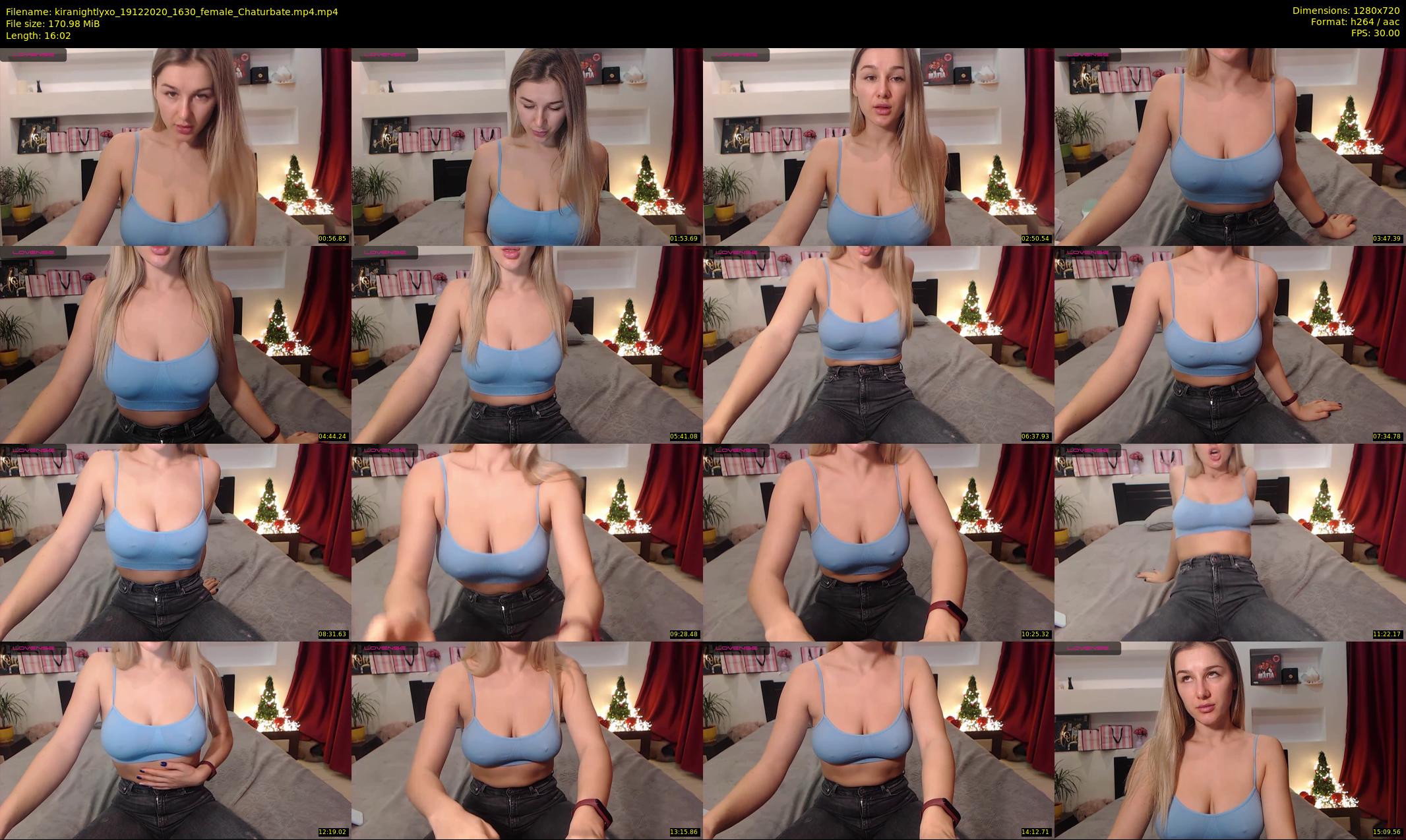 kiranightlyxo — 17 minute Chaturbate female cam show recording, 720p, Dec 19, 2020