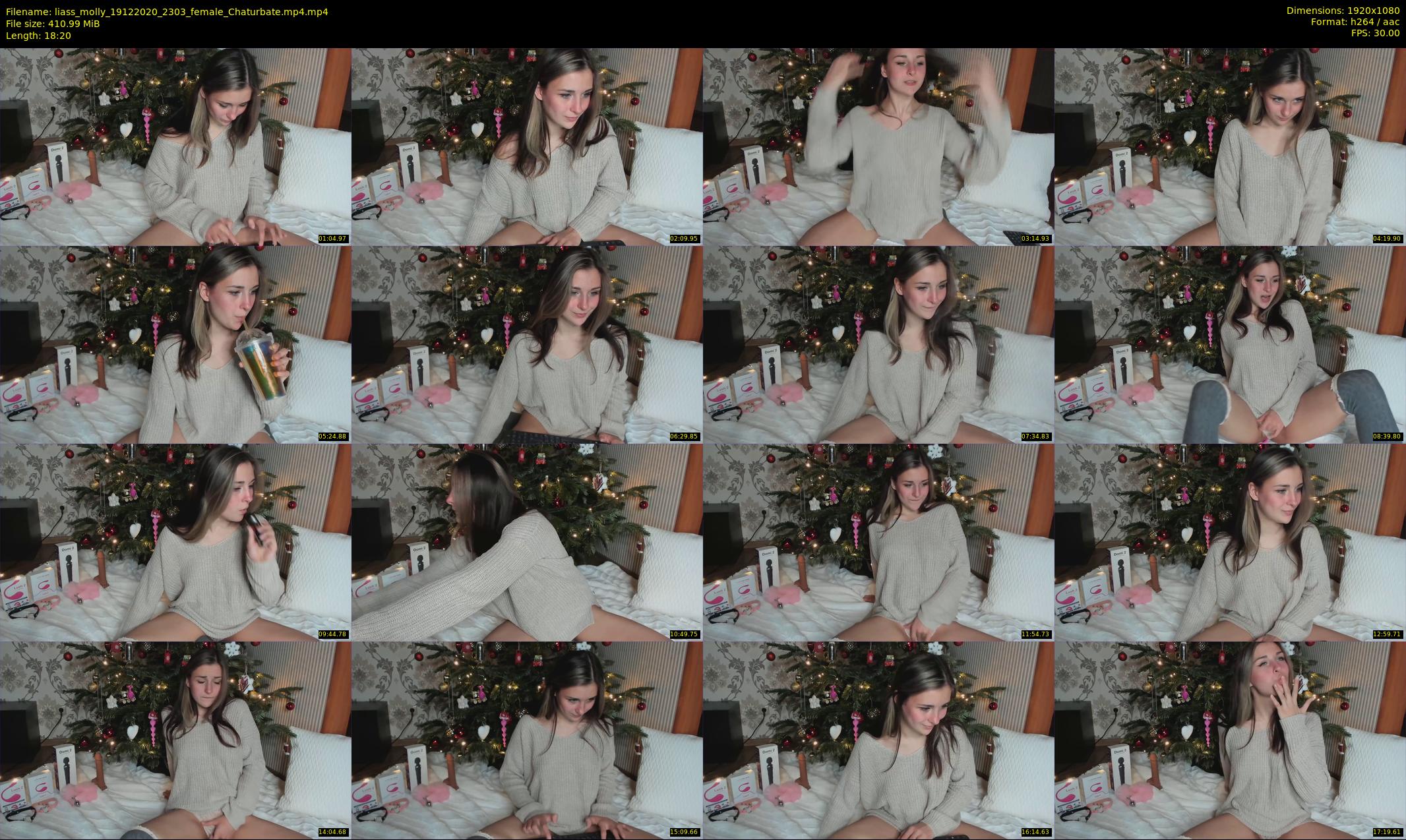 liass_molly — 19 minute Chaturbate female cam show recording, 1080p, Dec 19, 2020