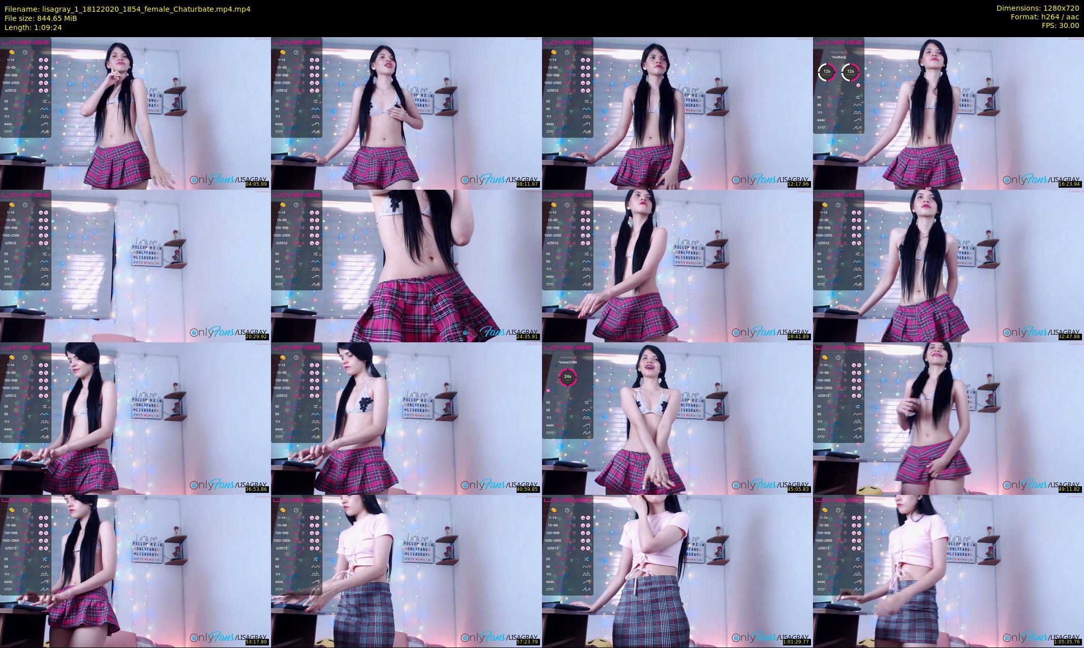 lisagray_1 — 70 minute Chaturbate female cam show recording, 720p, Dec 18, 2020