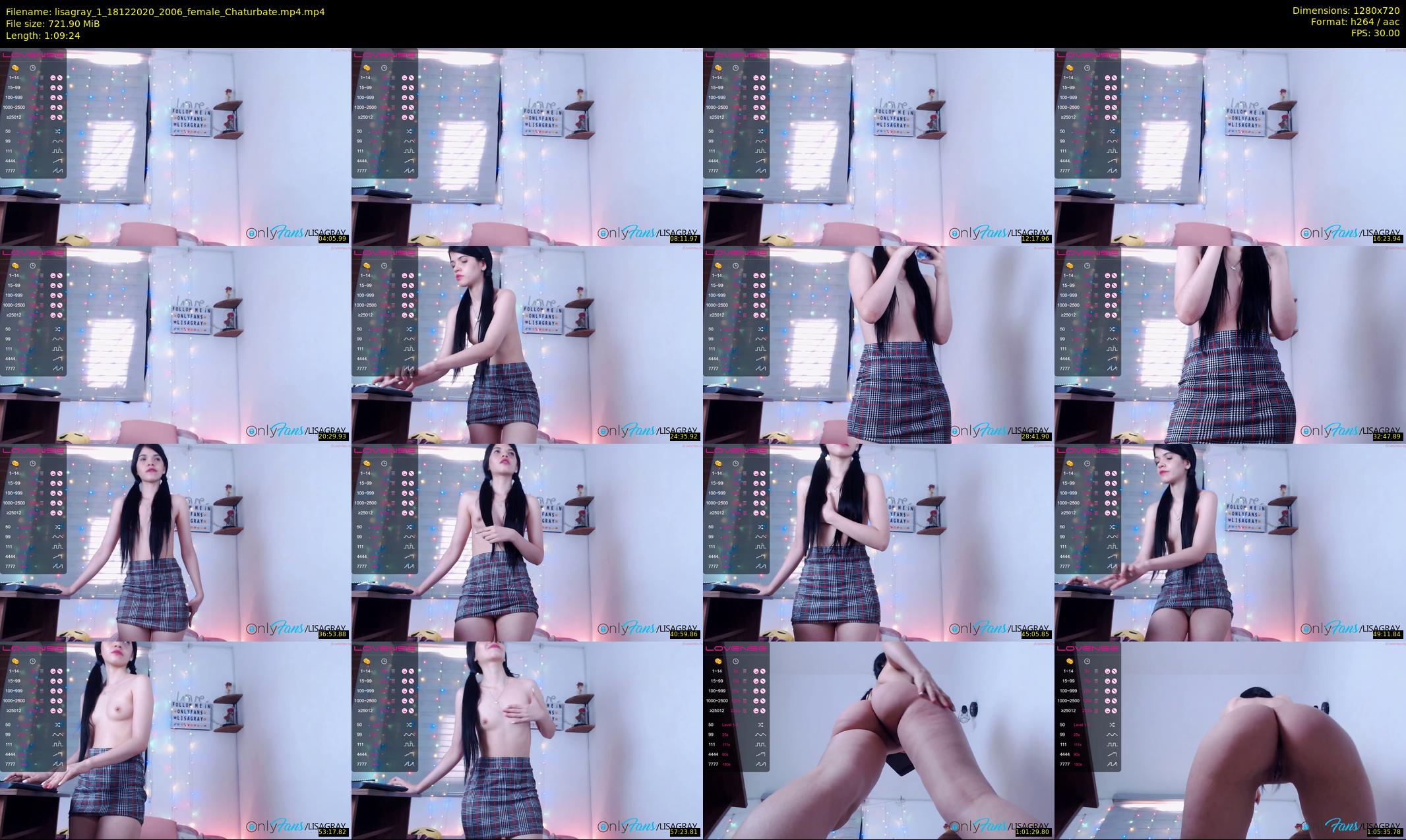 lisagray_1 — 70 minute Chaturbate female cam show recording, 720p, Dec 18, 2020