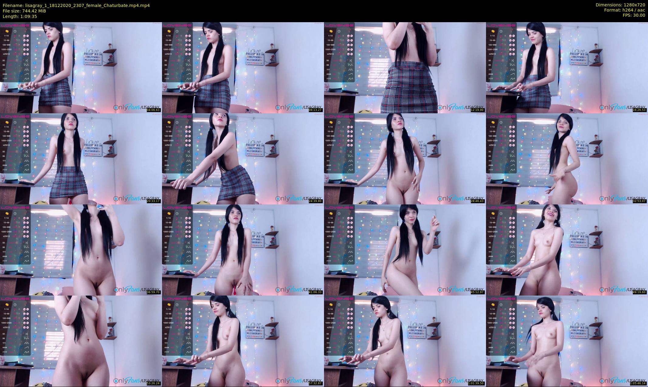 lisagray_1 — 70 minute Chaturbate female cam show recording, 720p, Dec 18, 2020