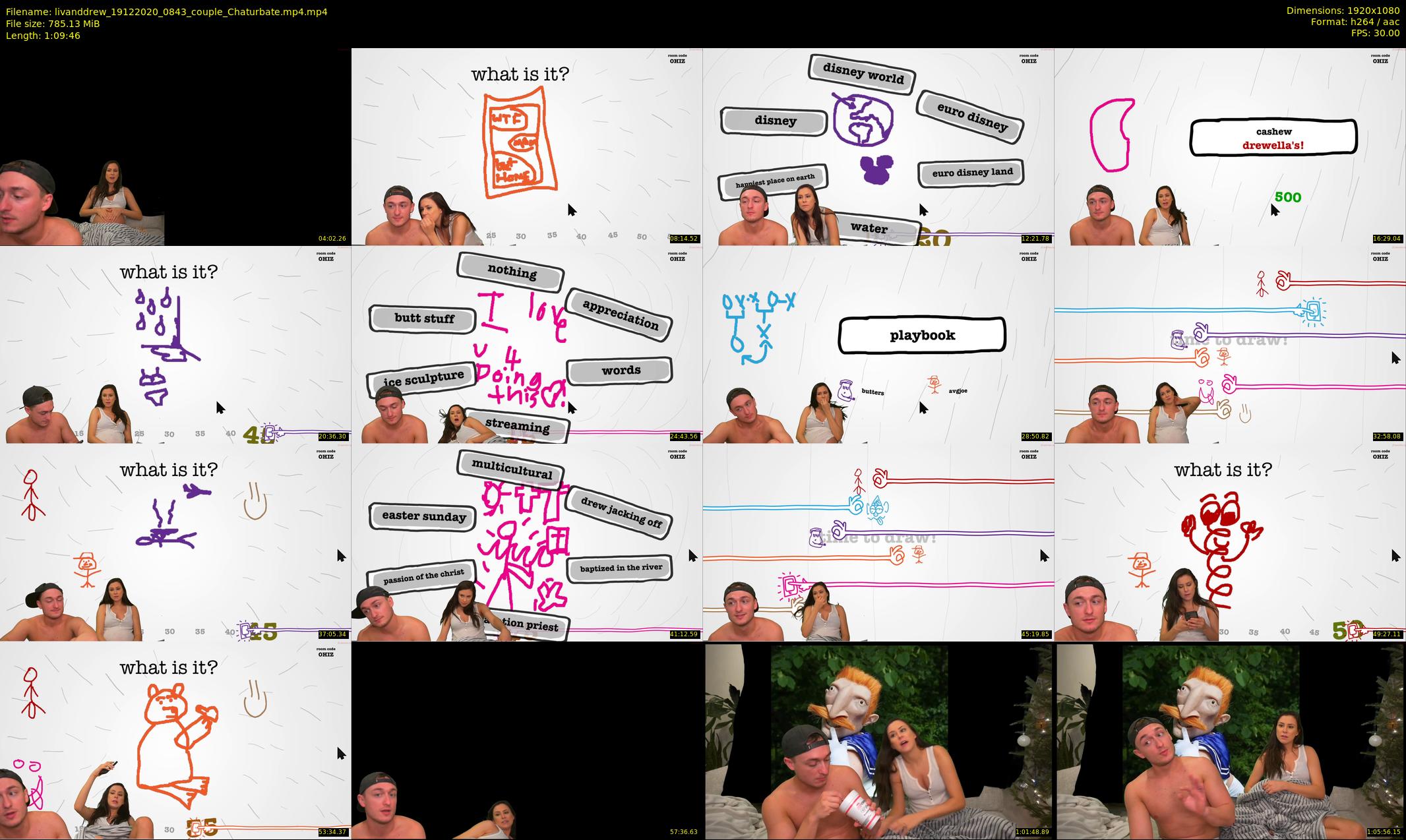 livanddrew — 70 minute Chaturbate couple cam show recording, 1080p, Dec 19, 2020