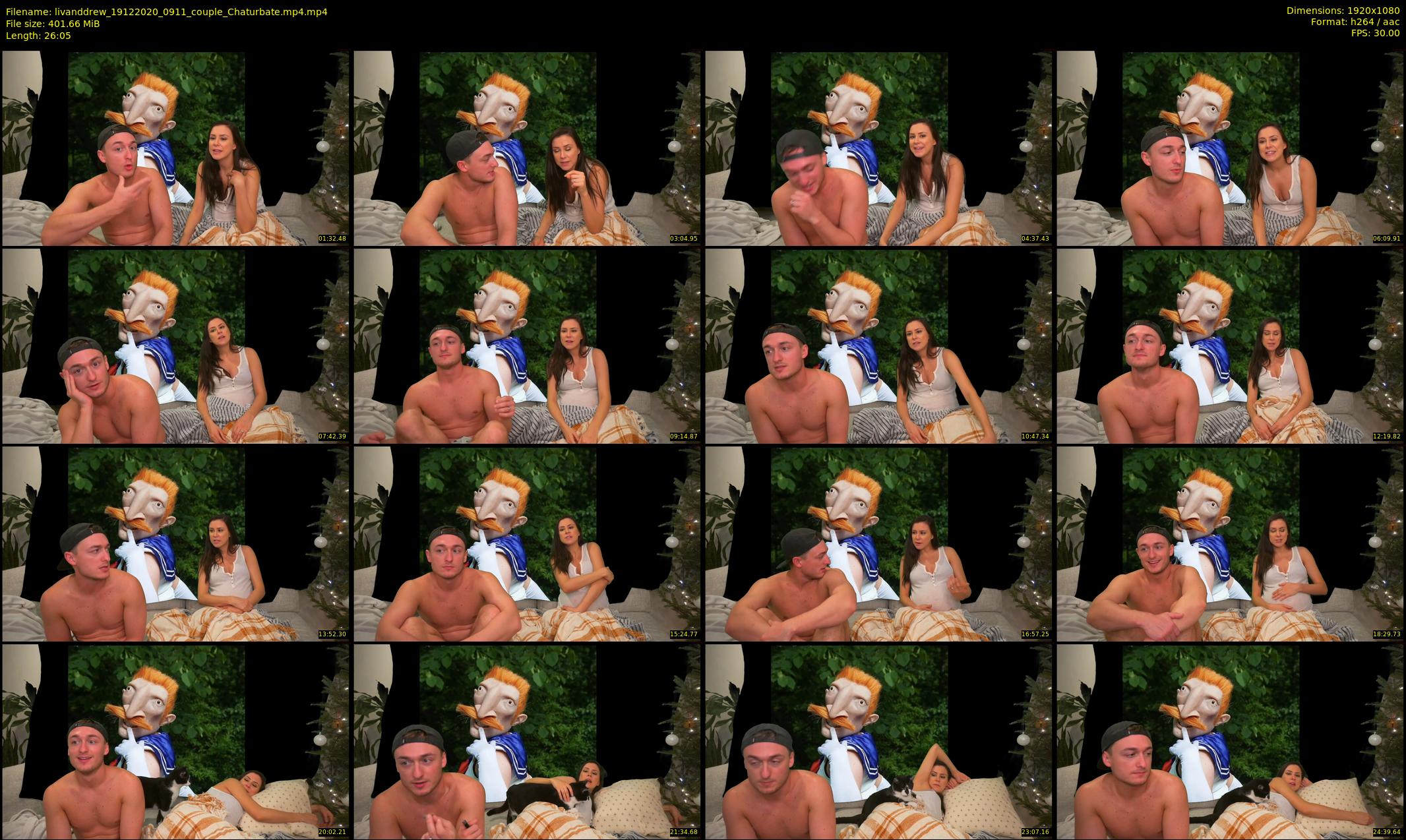 livanddrew — 27 minute Chaturbate couple cam show recording, 1080p, Dec 19, 2020