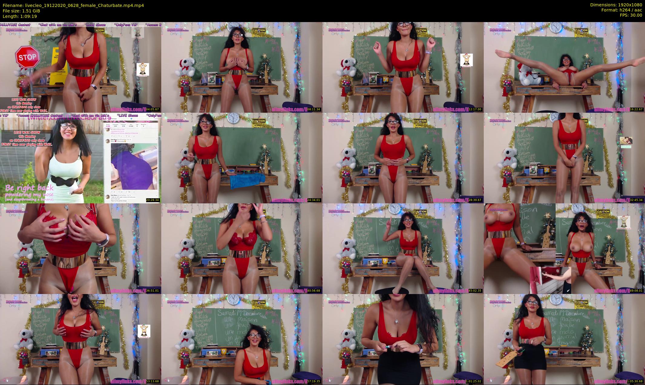 livecleo — 70 minute Chaturbate female cam show recording, 1080p, Dec 19, 2020