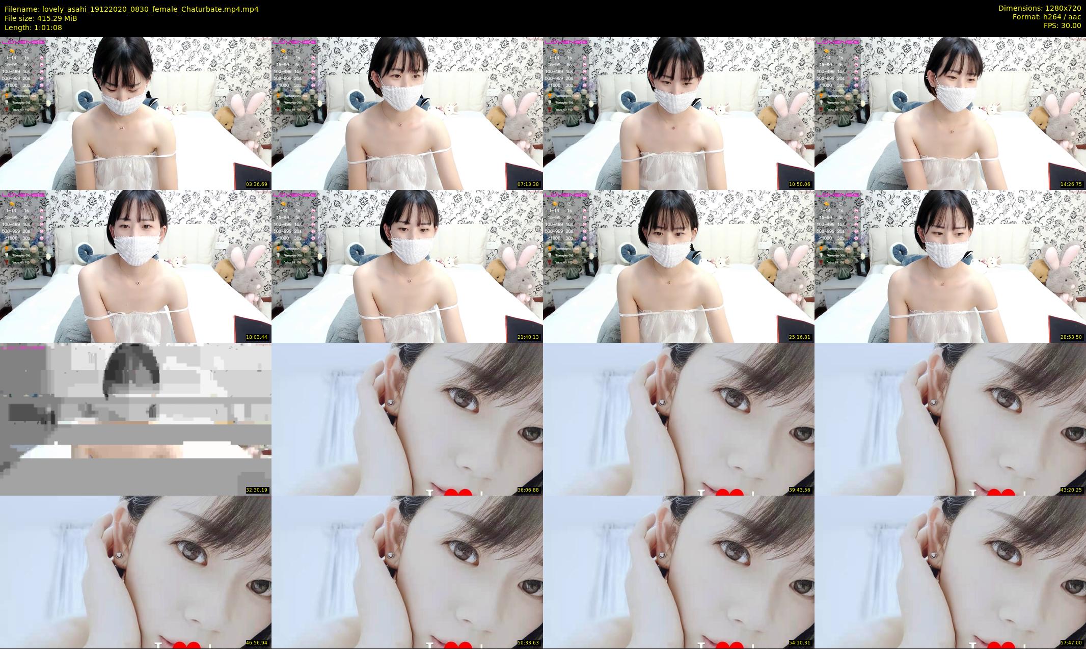 lovely_asahi — 62 minute Chaturbate female cam show recording, 720p, Dec 19, 2020