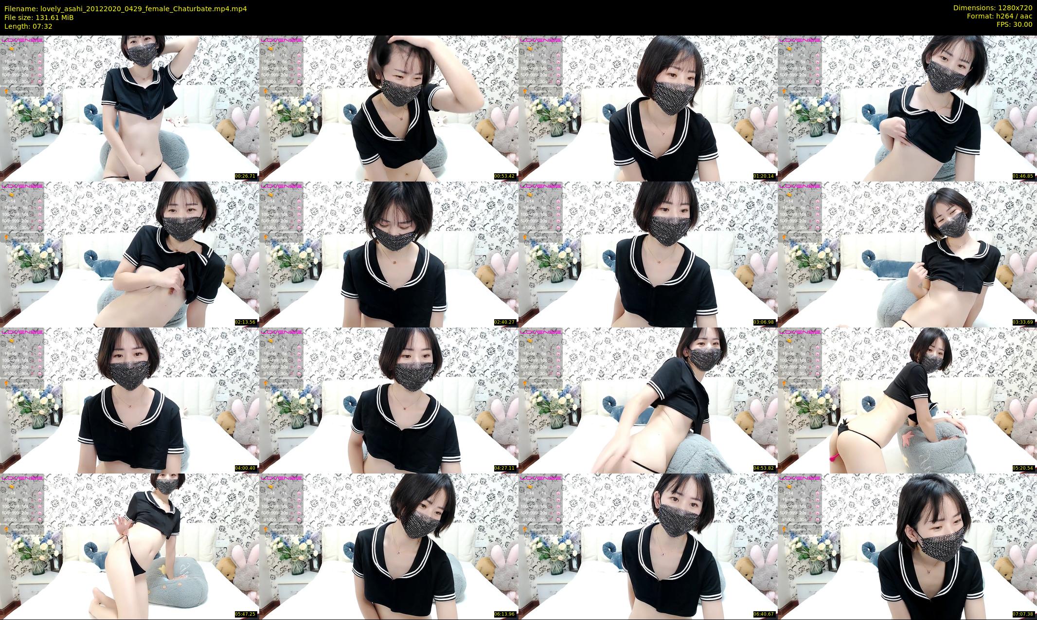 lovely_asahi — 8 minute Chaturbate female cam show recording, 720p, Dec 20, 2020