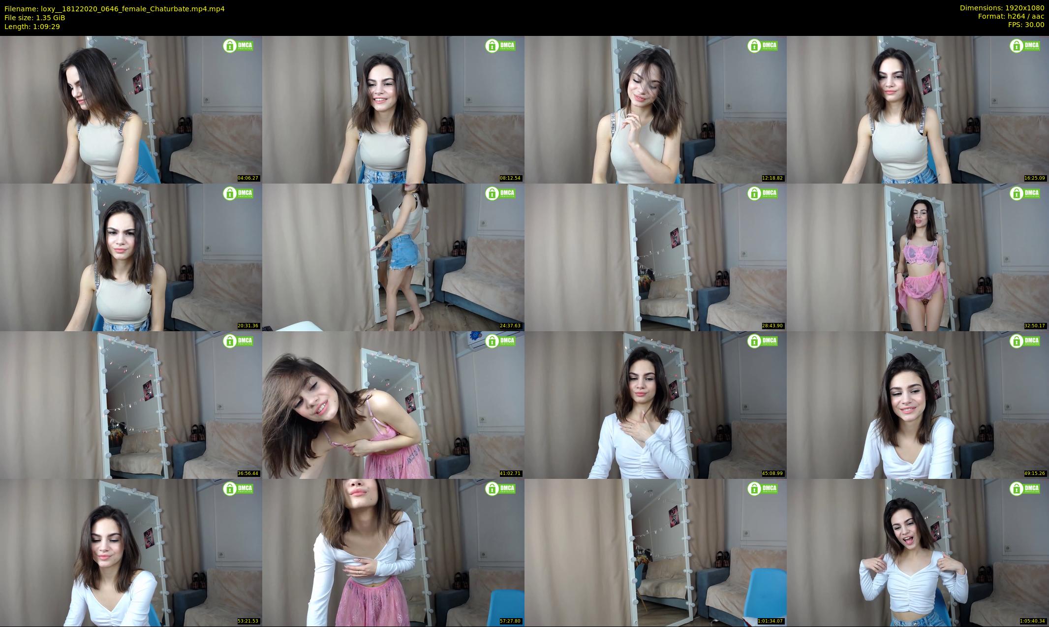 loxy_ — 70 minute Chaturbate female cam show recording, 1080p, Dec 18, 2020