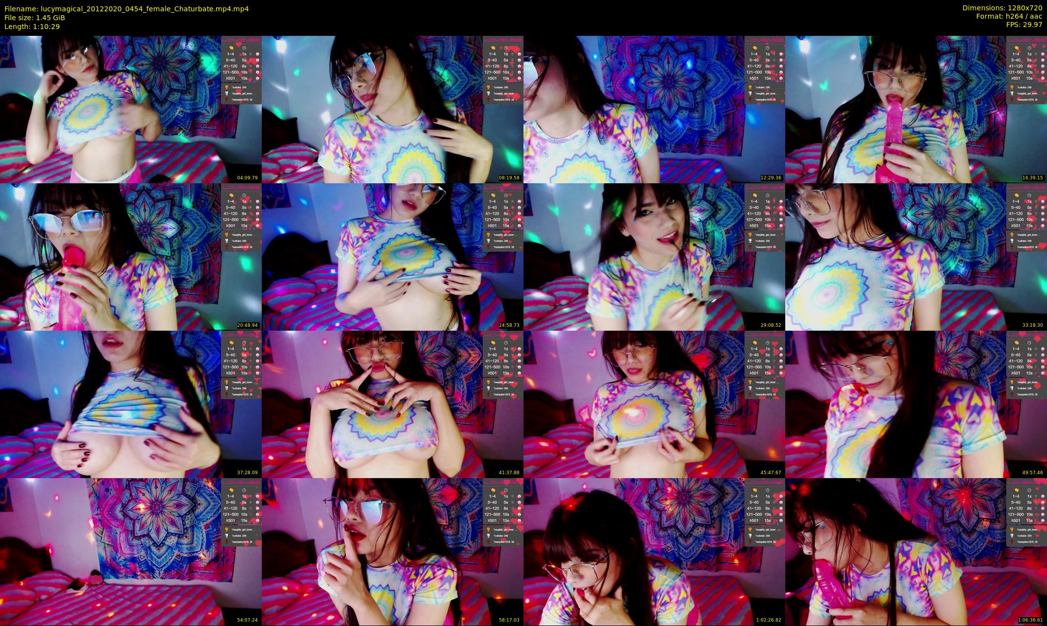 lucymagical — 71 minute Chaturbate female cam show recording, 720p, Dec 20, 2020