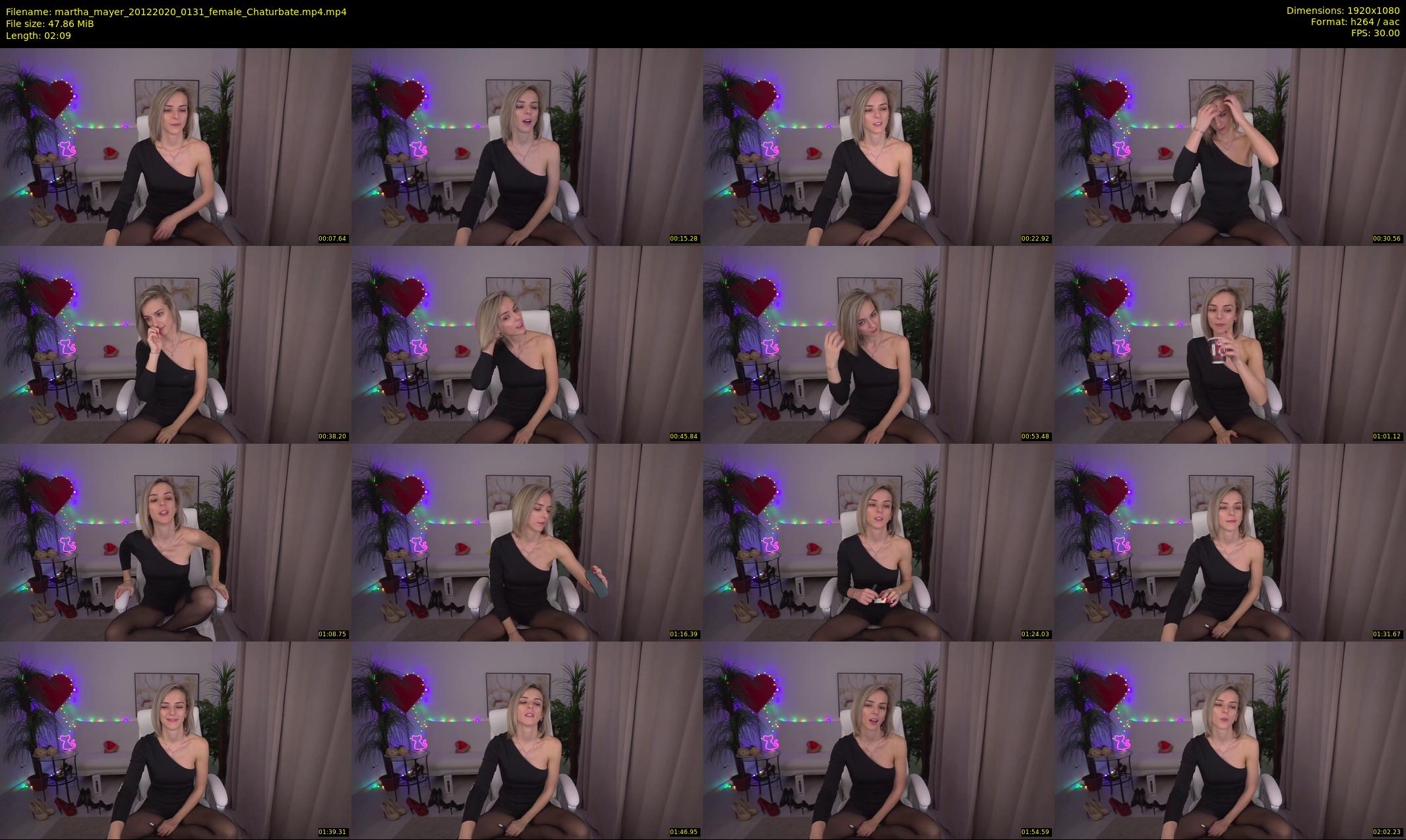 martha_mayer — 3 minute Chaturbate female cam show recording, 1080p, Dec 20, 2020