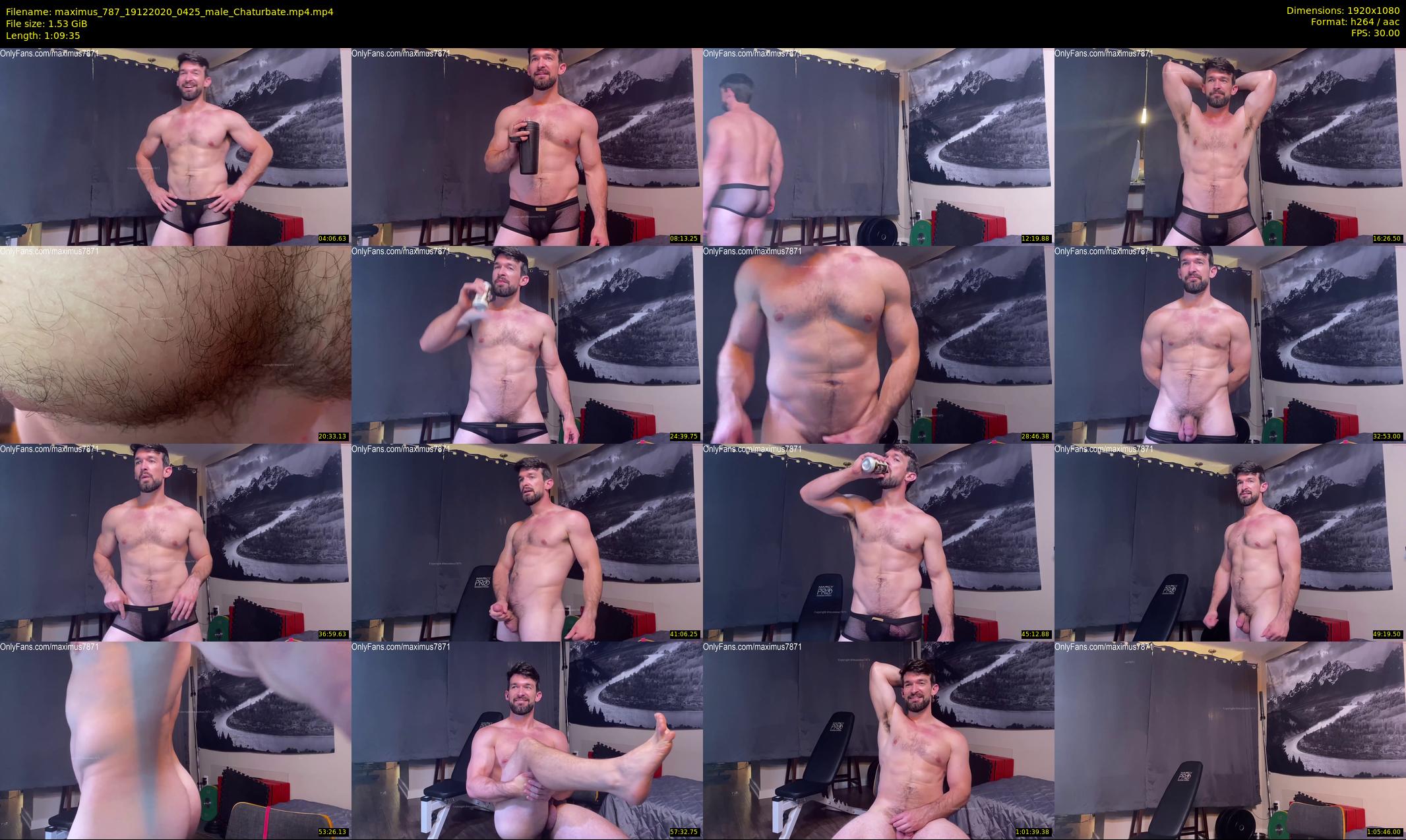 maximus_787 — 70 minute Chaturbate male cam show recording, 1080p, Dec 19, 2020