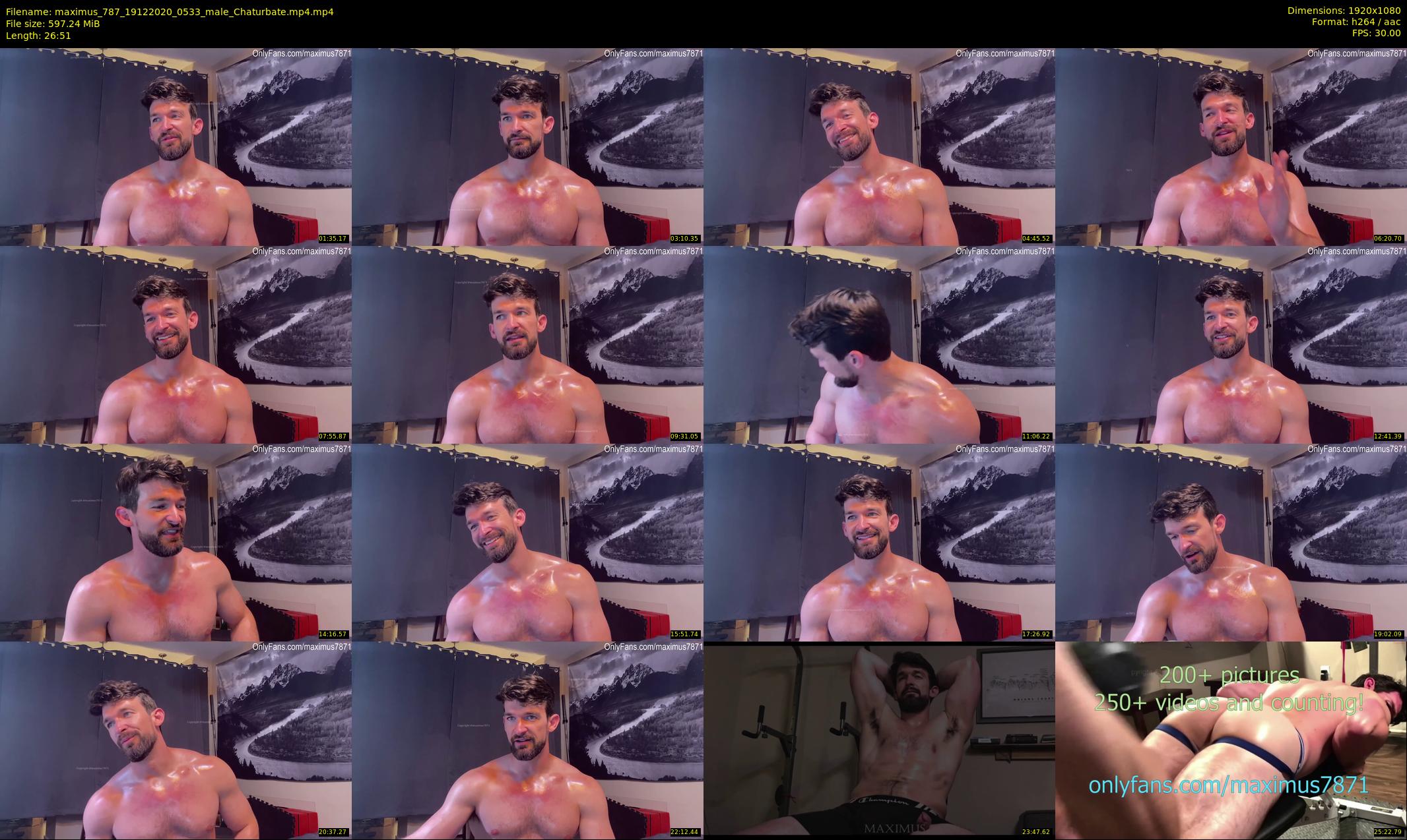 maximus_787 — 27 minute Chaturbate male cam show recording, 1080p, Dec 19, 2020
