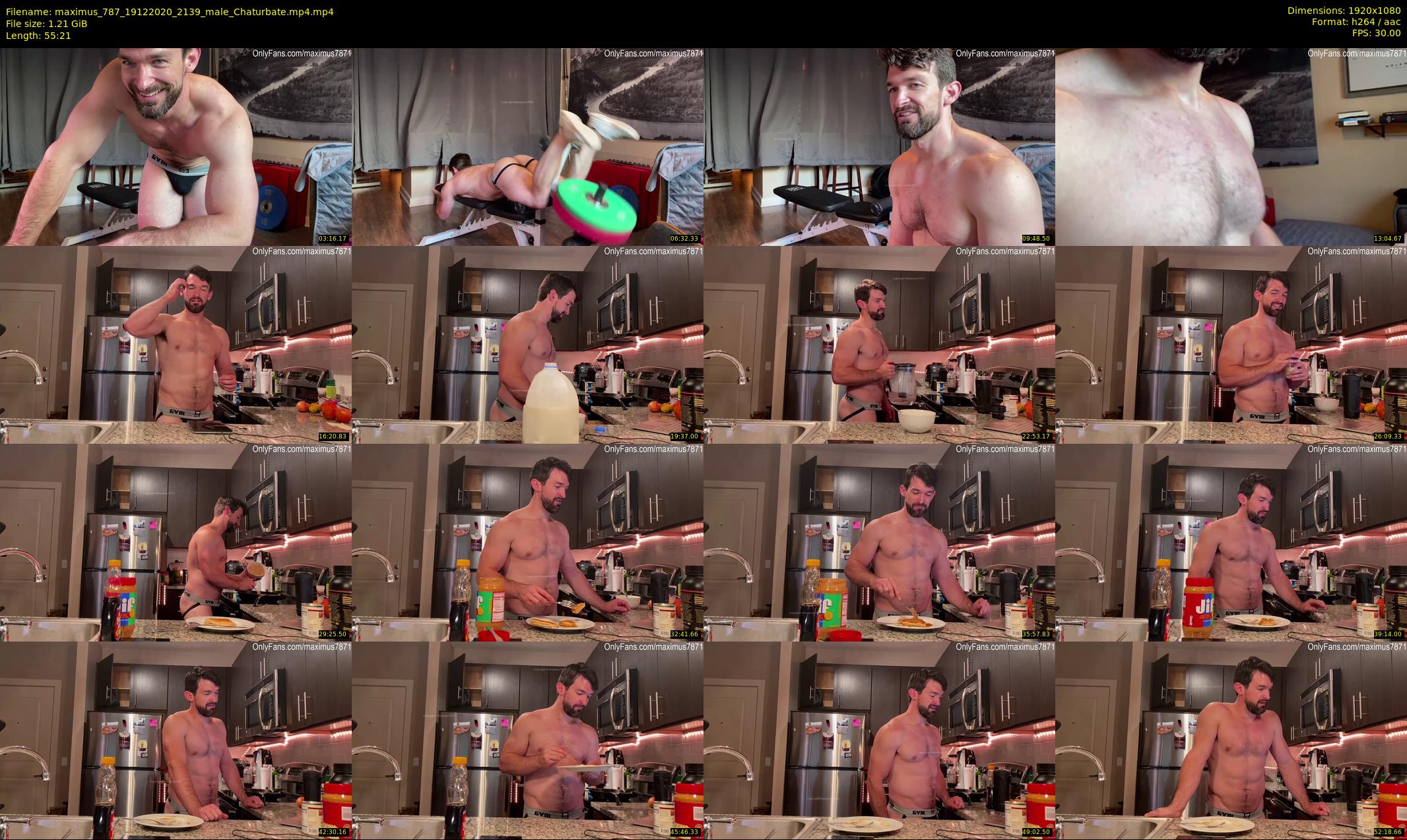 maximus_787 — 56 minute Chaturbate male cam show recording, 1080p, Dec 19, 2020