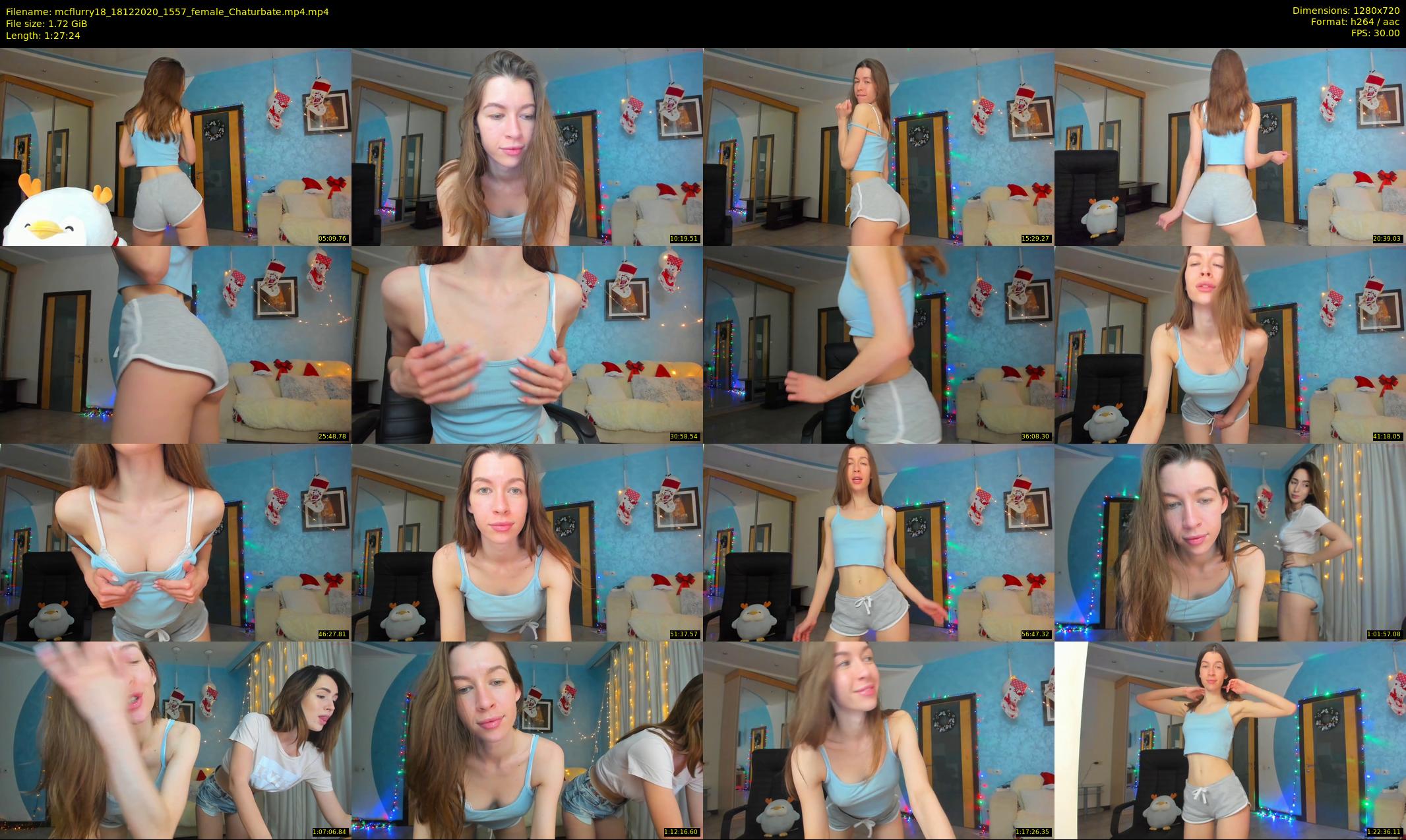 mcflurry18 — 88 minute Chaturbate female cam show recording, 720p, Dec 18, 2020