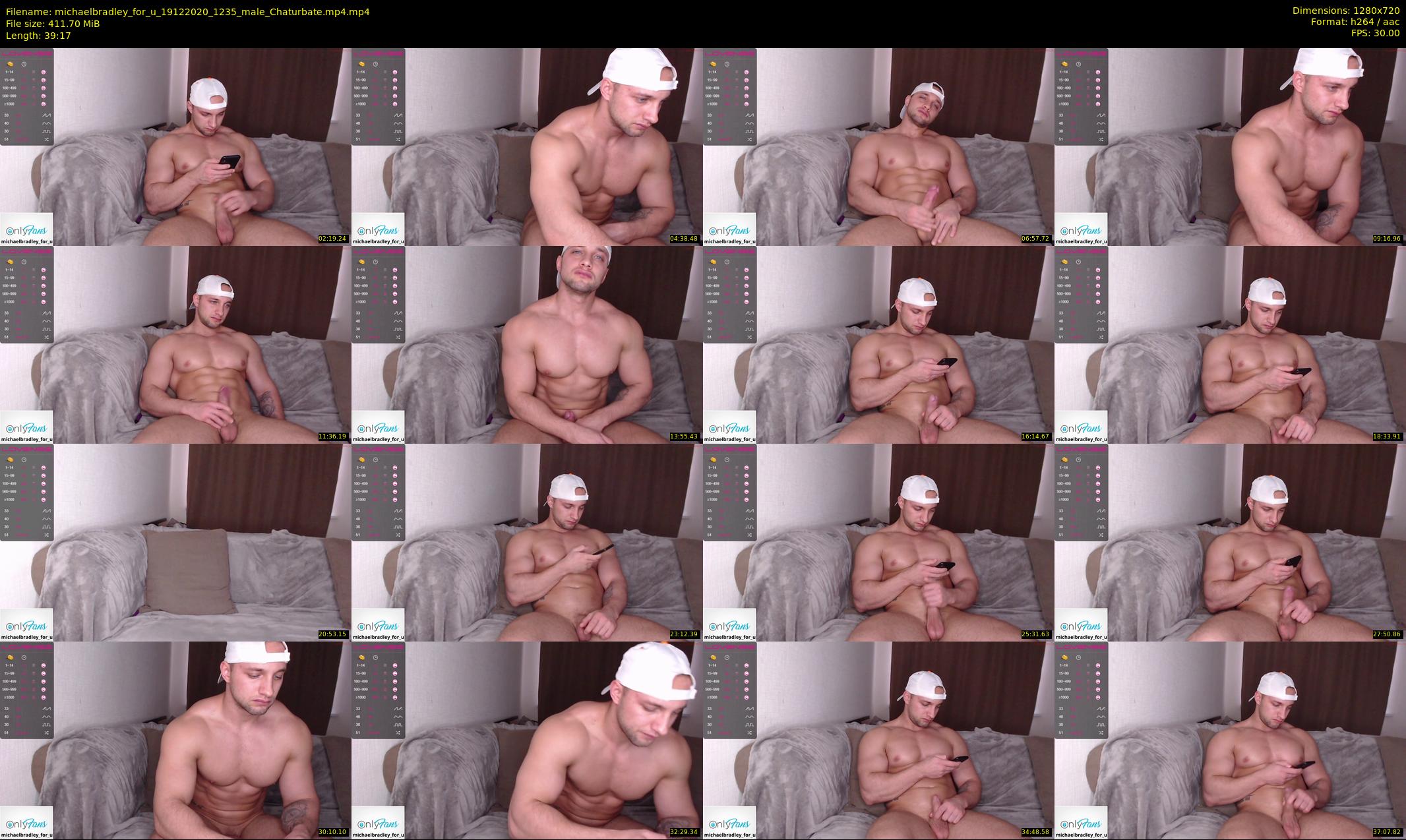 michaelbradley_for_u — 40 minute Chaturbate male cam show recording, 720p, Dec 19, 2020