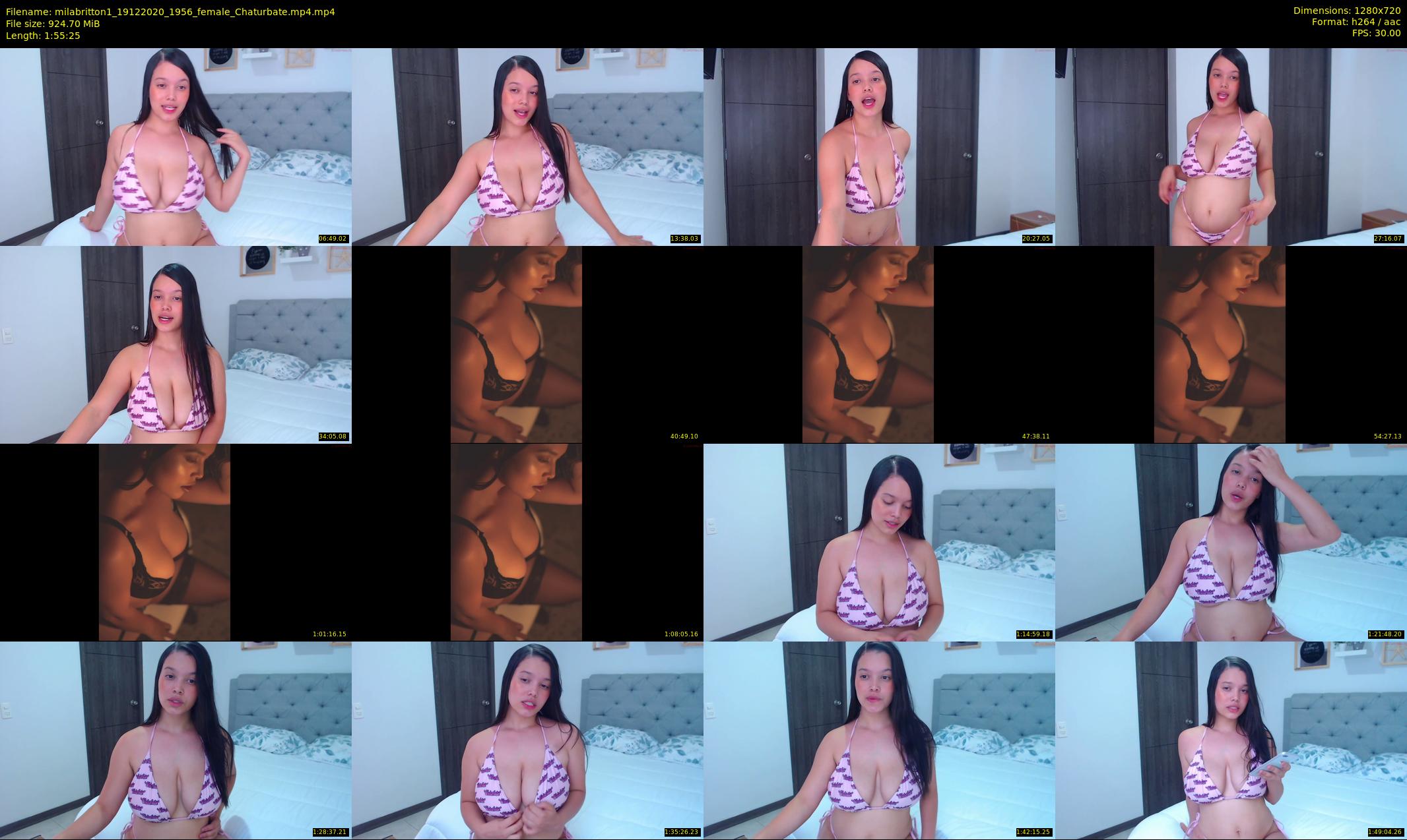 milabritton1 — 116 minute Chaturbate female cam show recording, 720p, Dec 19, 2020
